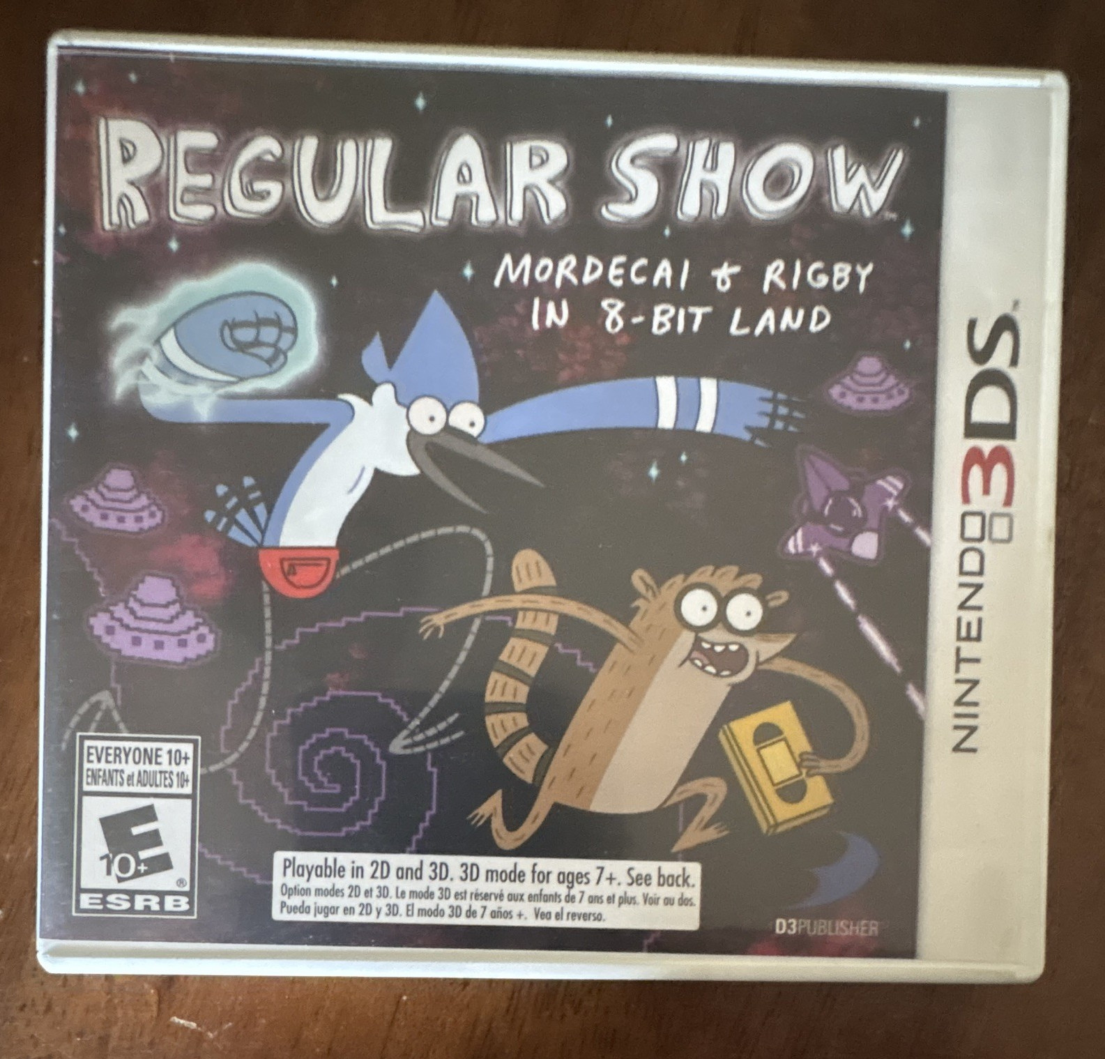 D3Publisher Regular Show: Mordecai & Rigby in 8-Bit Land 3DS E10+ 2013