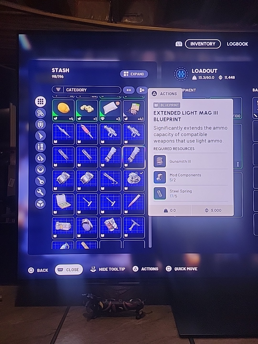 Arc Raiders – Extended Light Mag III Blueprint