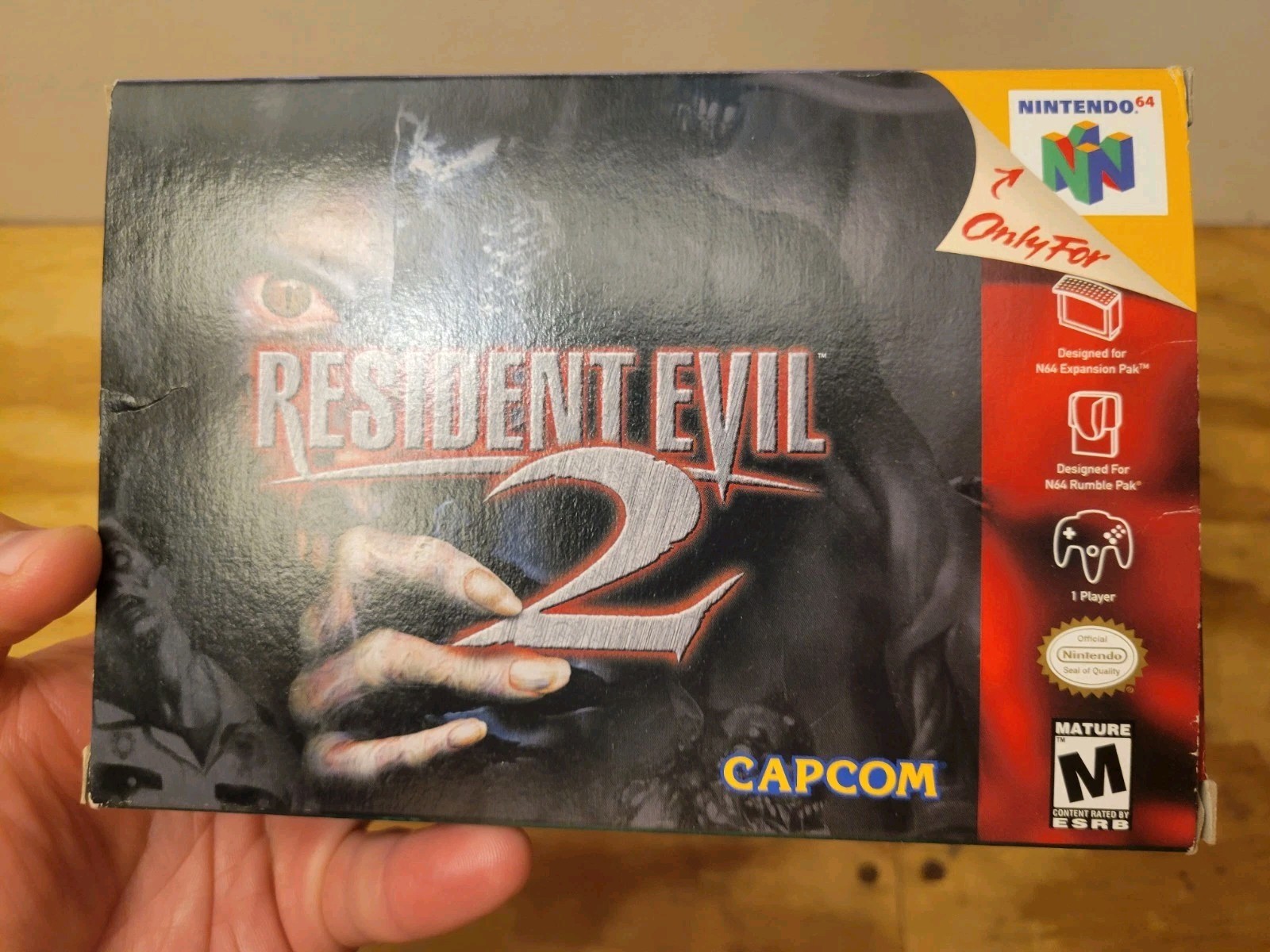 No Manaul/inserts – Boxed Resident Evil 2 (Nintendo 64, 1999)