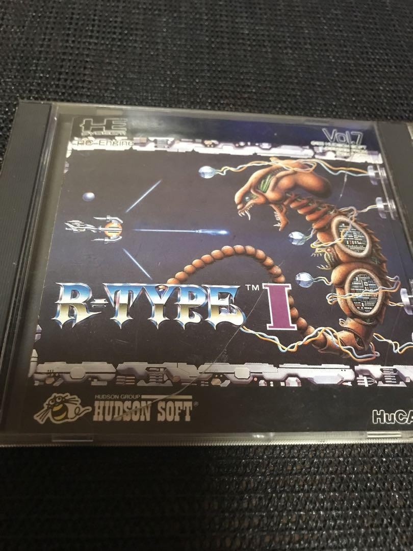 R-TYPE 1 + 2 SET PC Engine HuCARD NEC HUDSON SOFT Tested NTSC-J Shooting hu P 40