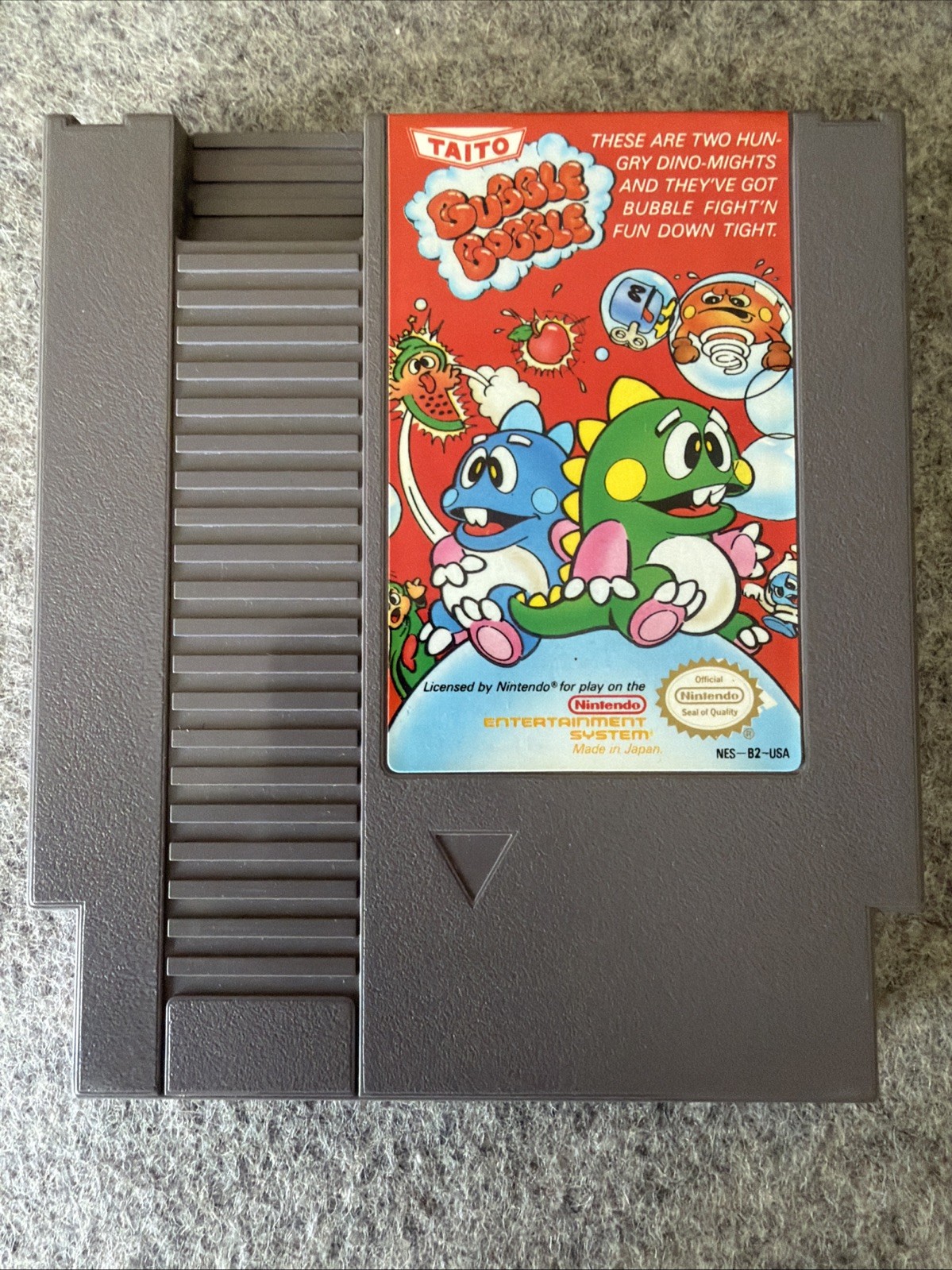 Bubble Bobble (Nintendo NES, 1988) – Cartridge Only – T&W