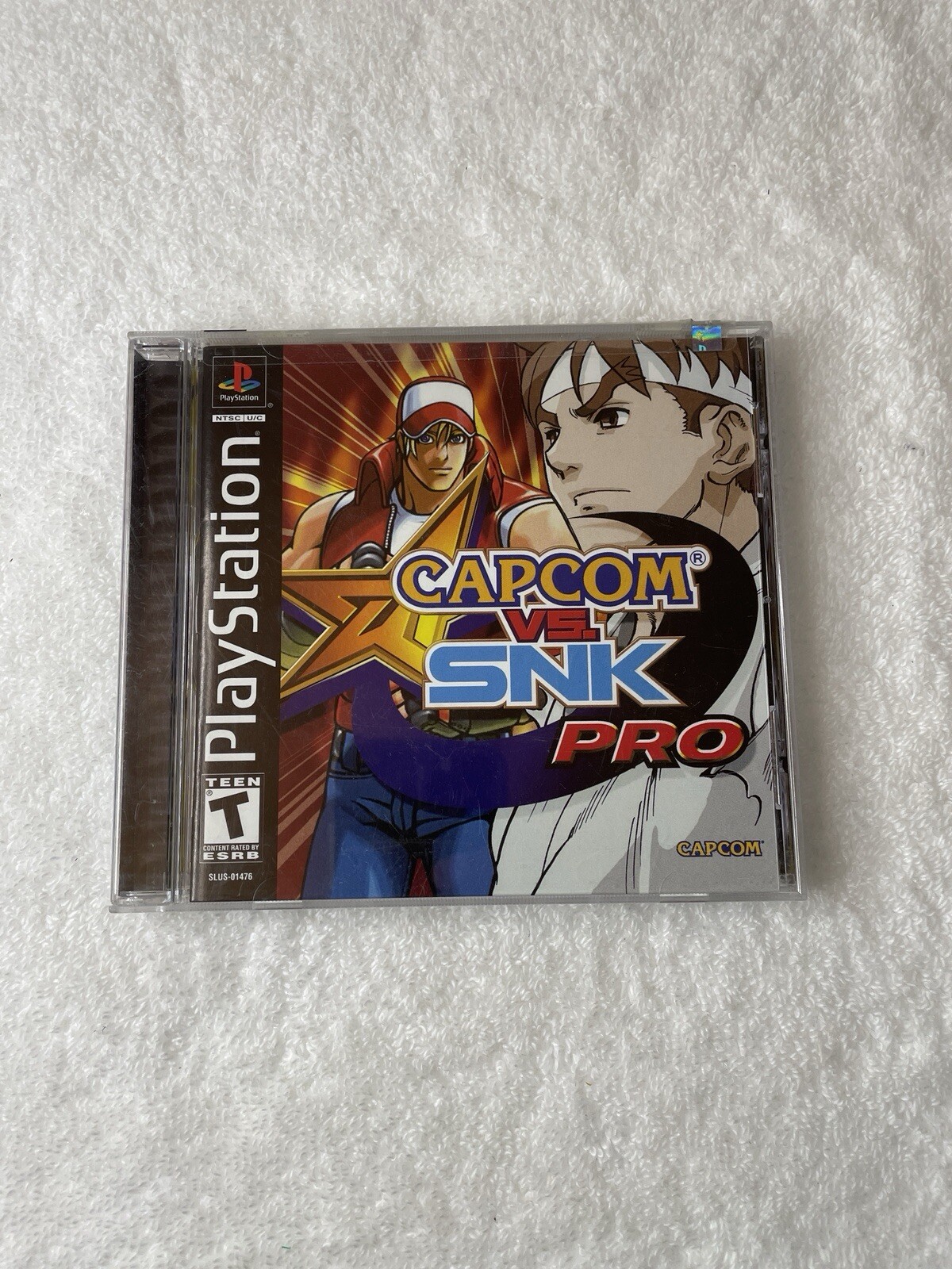 Capcom vs. SNK Pro (Sony PlayStation 1 PS1, 2002) (Missing Game Plastic)