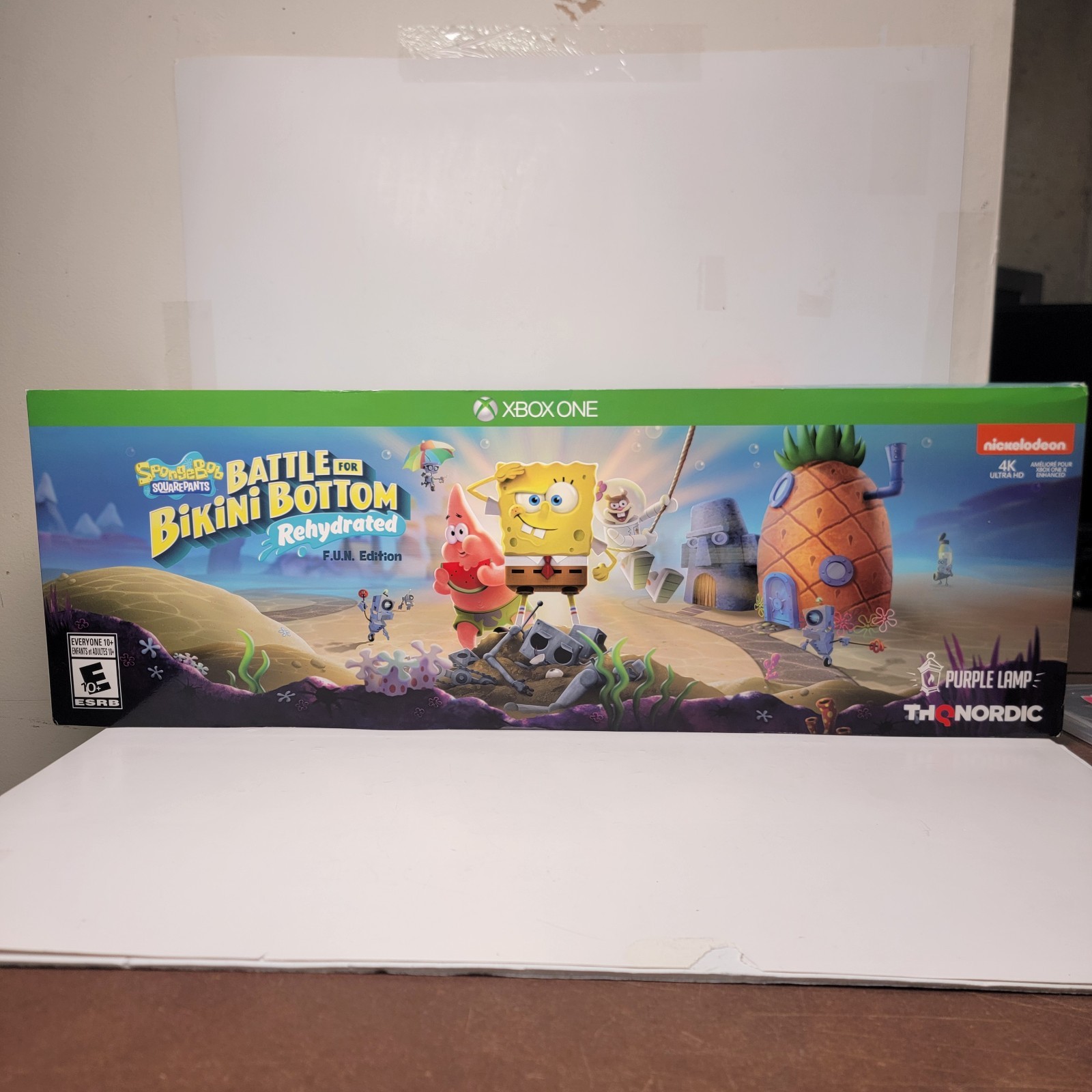 Spongebob Squarepants Battle for Bikini Bottom Rehydrated Fun Edition with Game