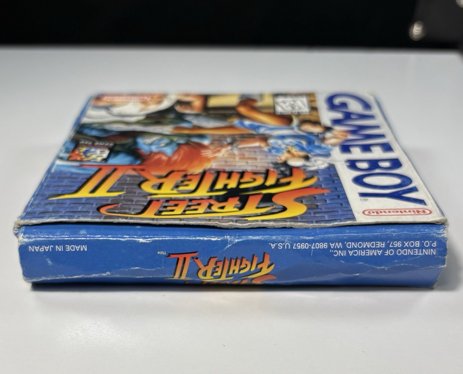 Street Fighter II 2 (Nintendo GameBoy 1995) W/ Box & Inserts READ – TESTED WORKS