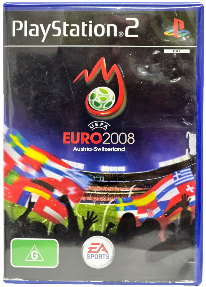 UEFA EURO 2008 Austria-Switzerland PS2 PAL *Complete* PlayStation 2