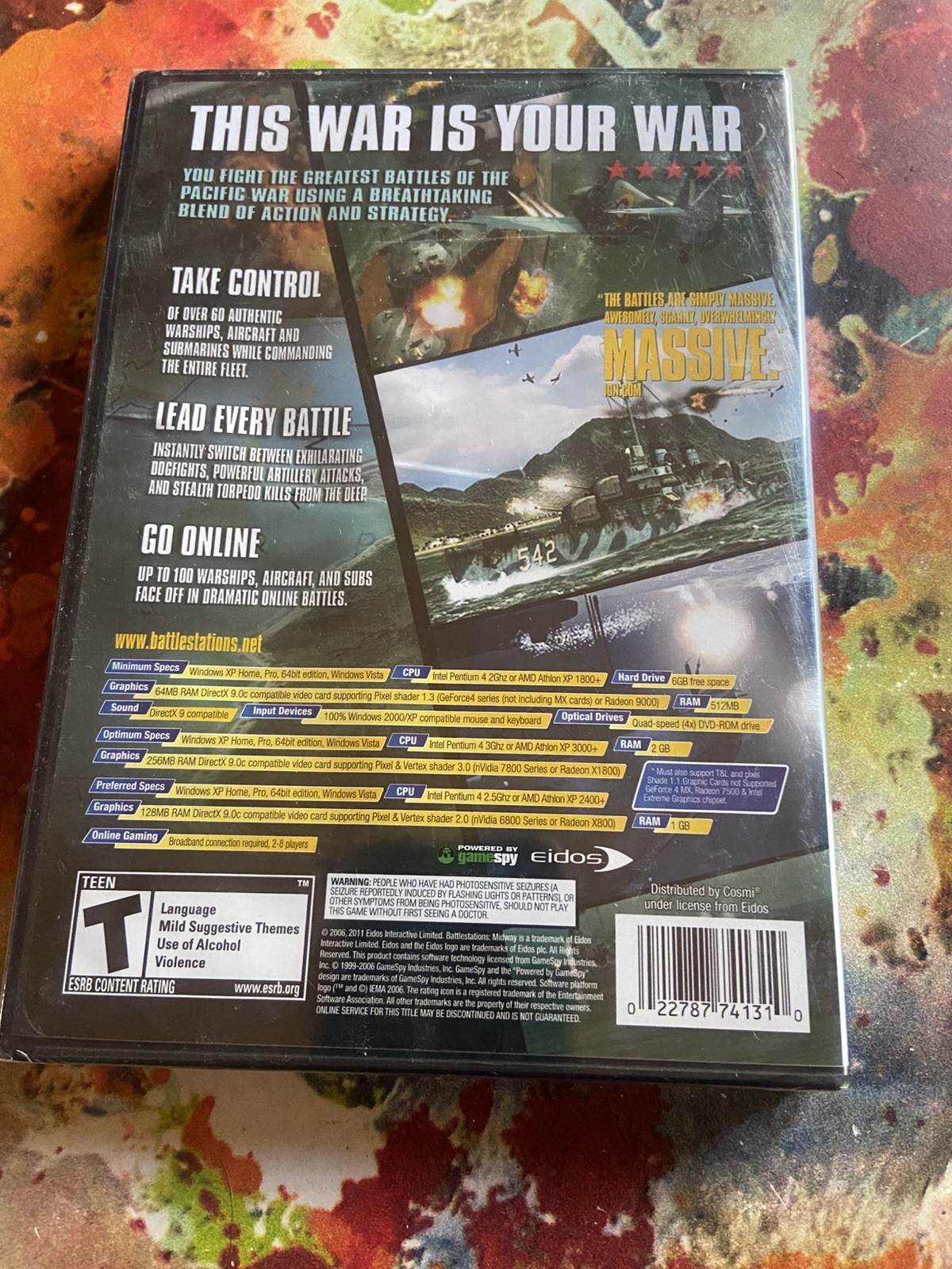 NEW Sealed Battlestations: Midway (PC) Video Game 2006
