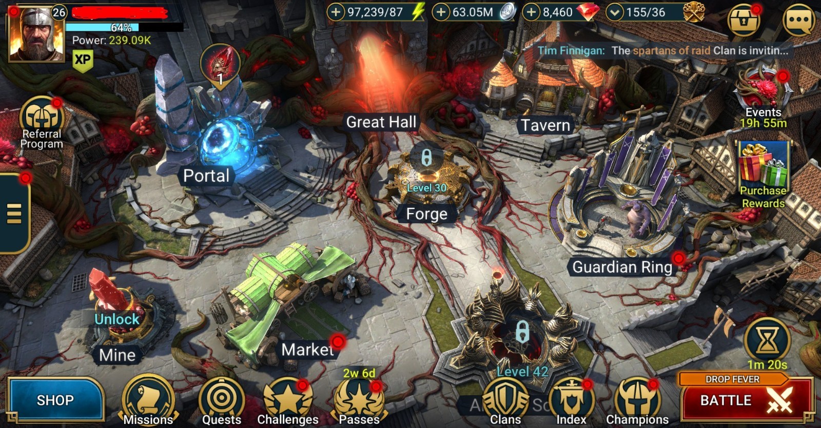 Raid Shadow Legends | Starter acc with Solanar : 97k energy / 26 Legendary hero