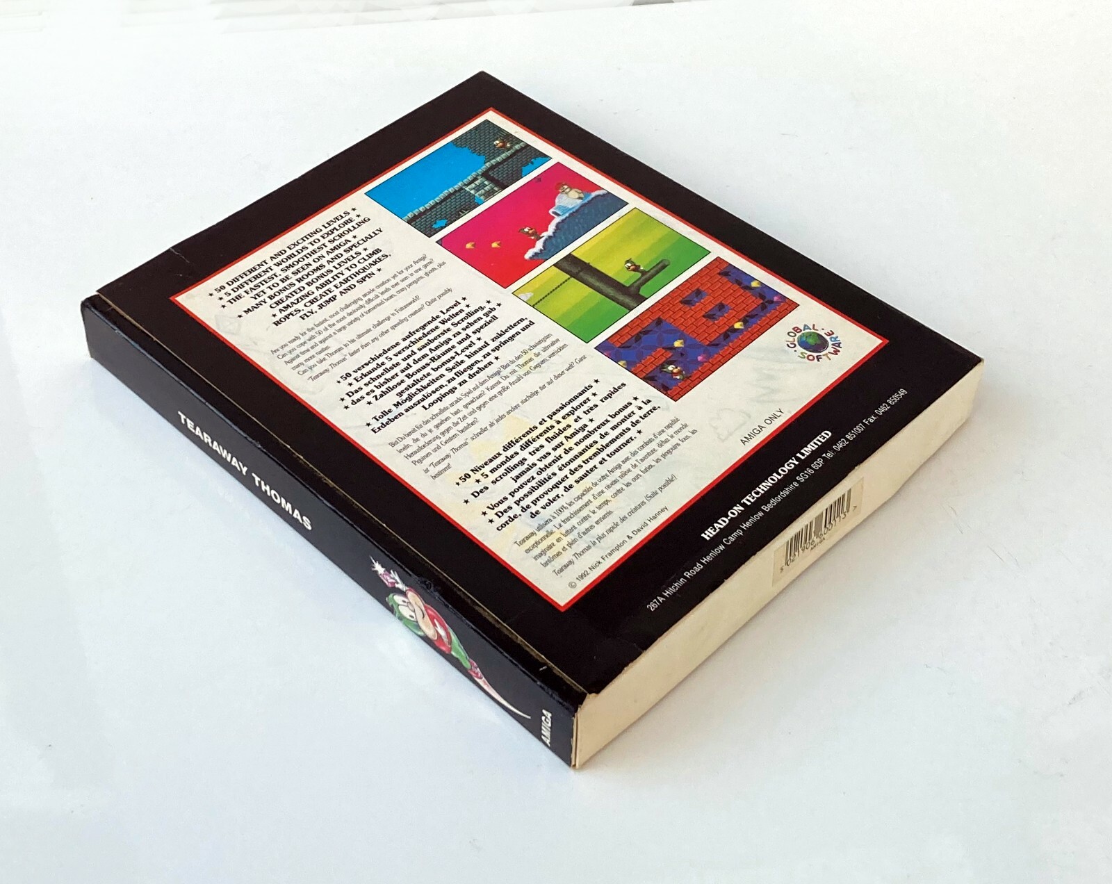 Tearaway Thomas (Global Software, 1992) – Amiga