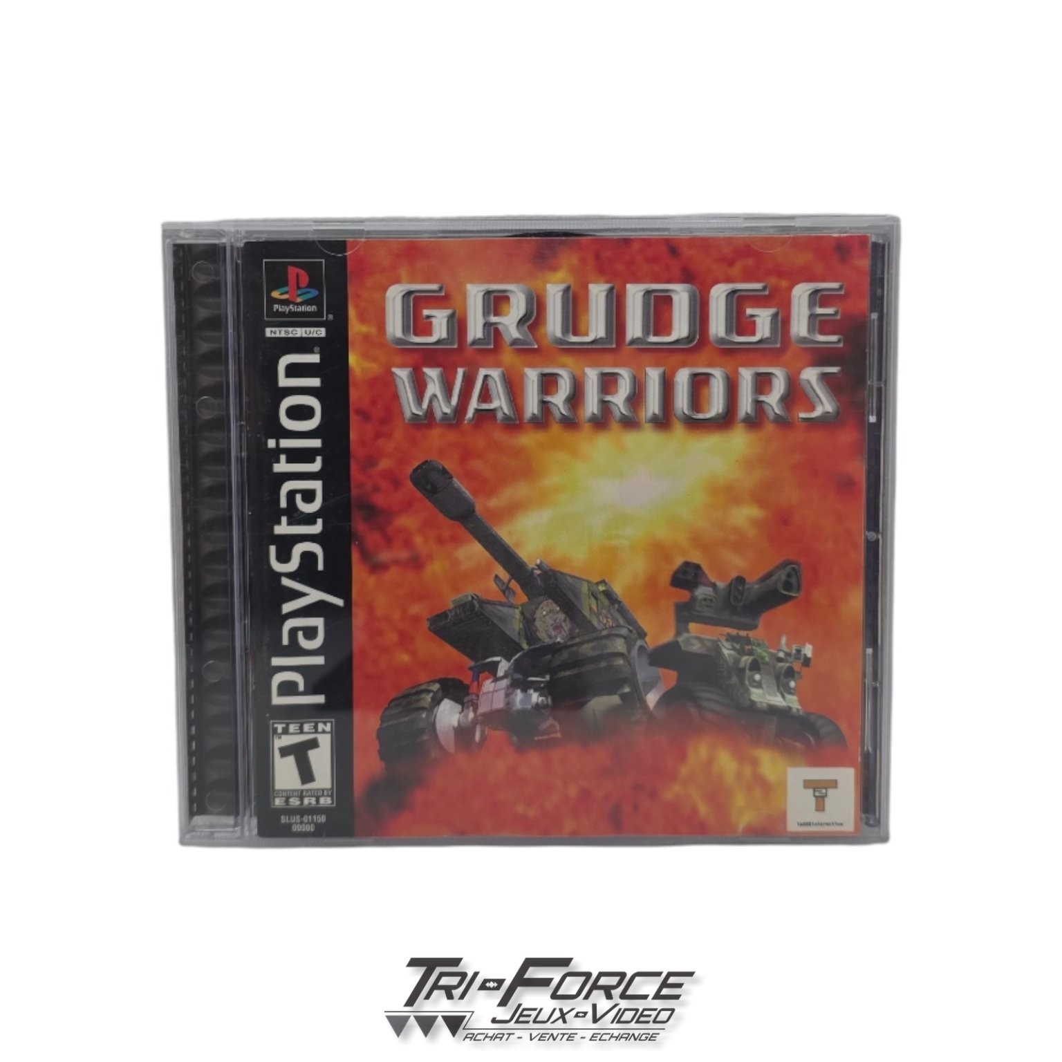 Grudge Warriors PlayStation 1 PS1 Video Game Vehicular Combat CIB Complete