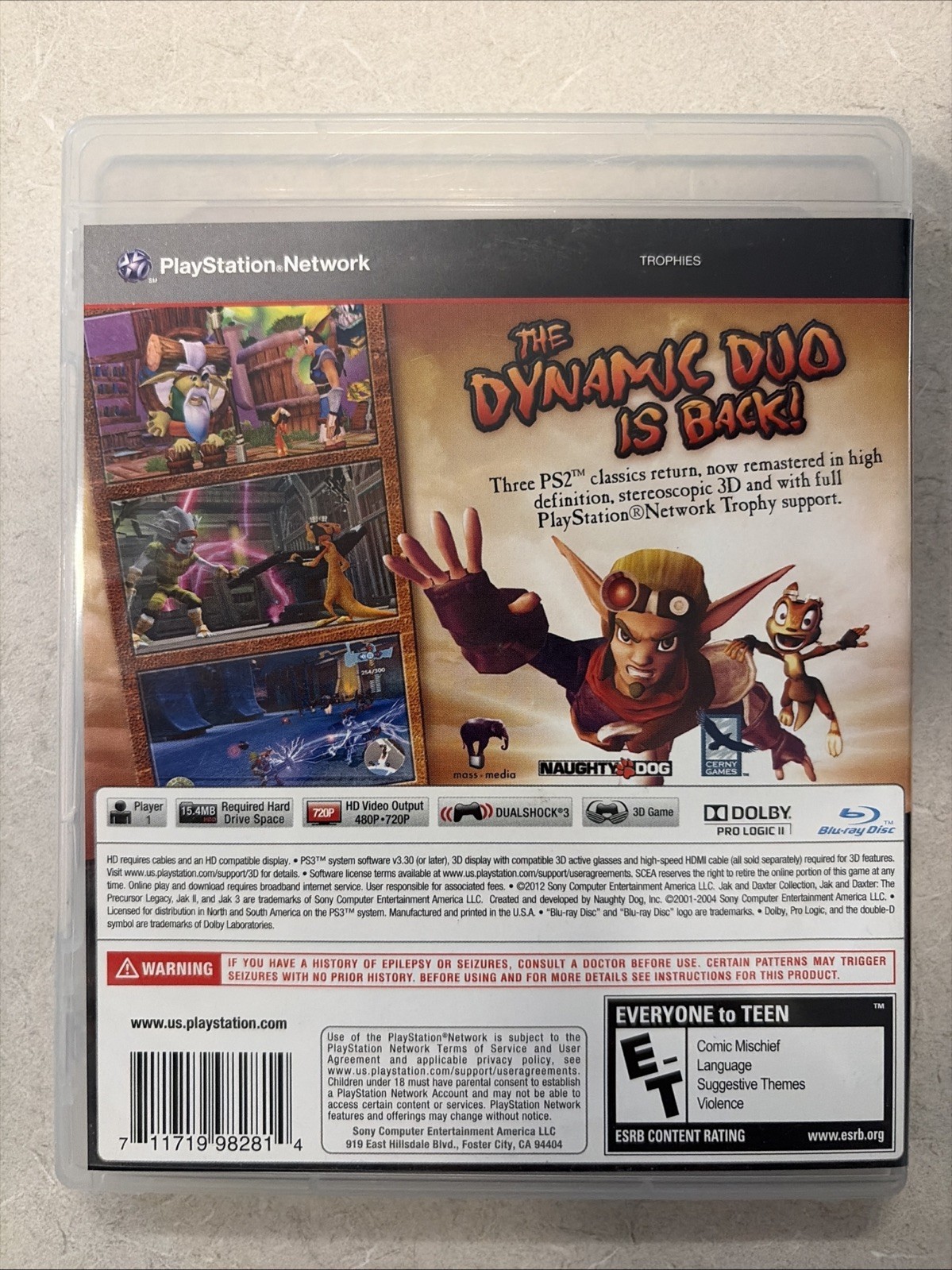 Jak & Daxter Collection – Sony PlayStation 3
