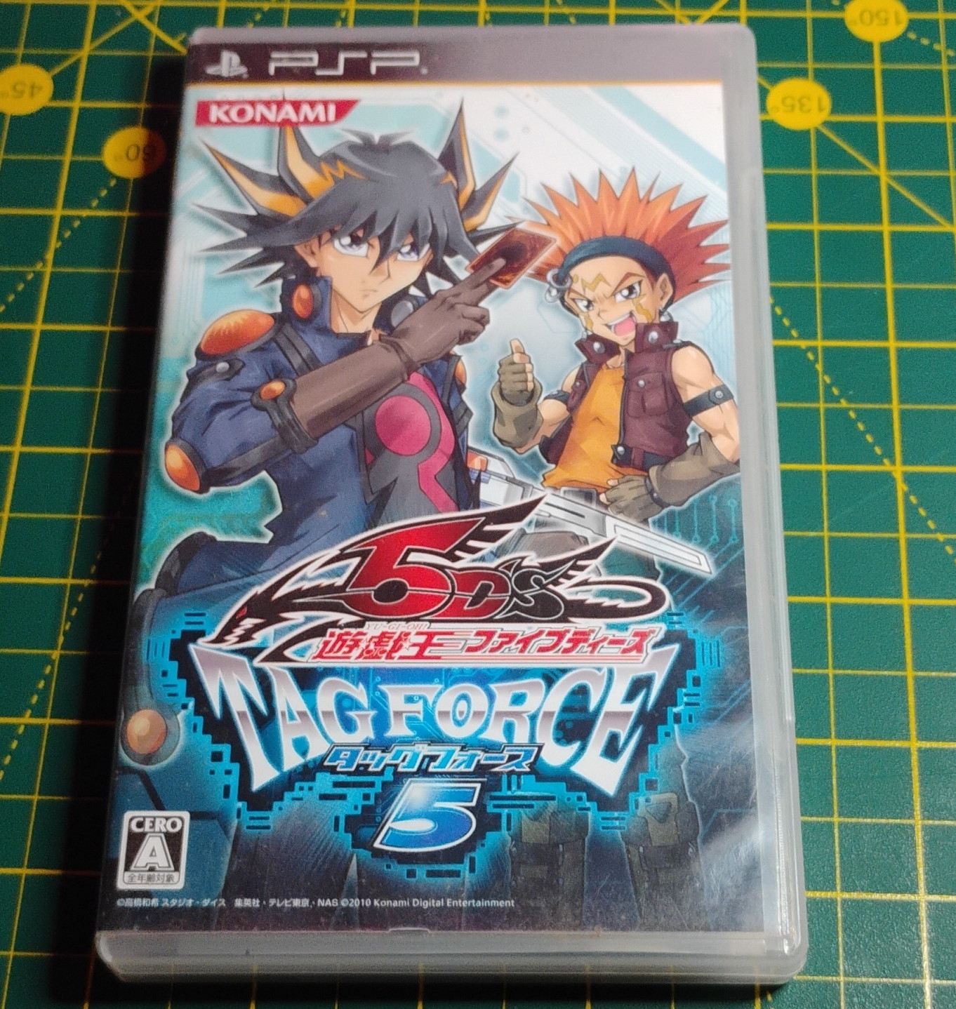 Konami Yu-Gi-Oh! 5D’s Tag Force 5 (PSP, NTSC-J Japan, 2010) CERO A, Manual