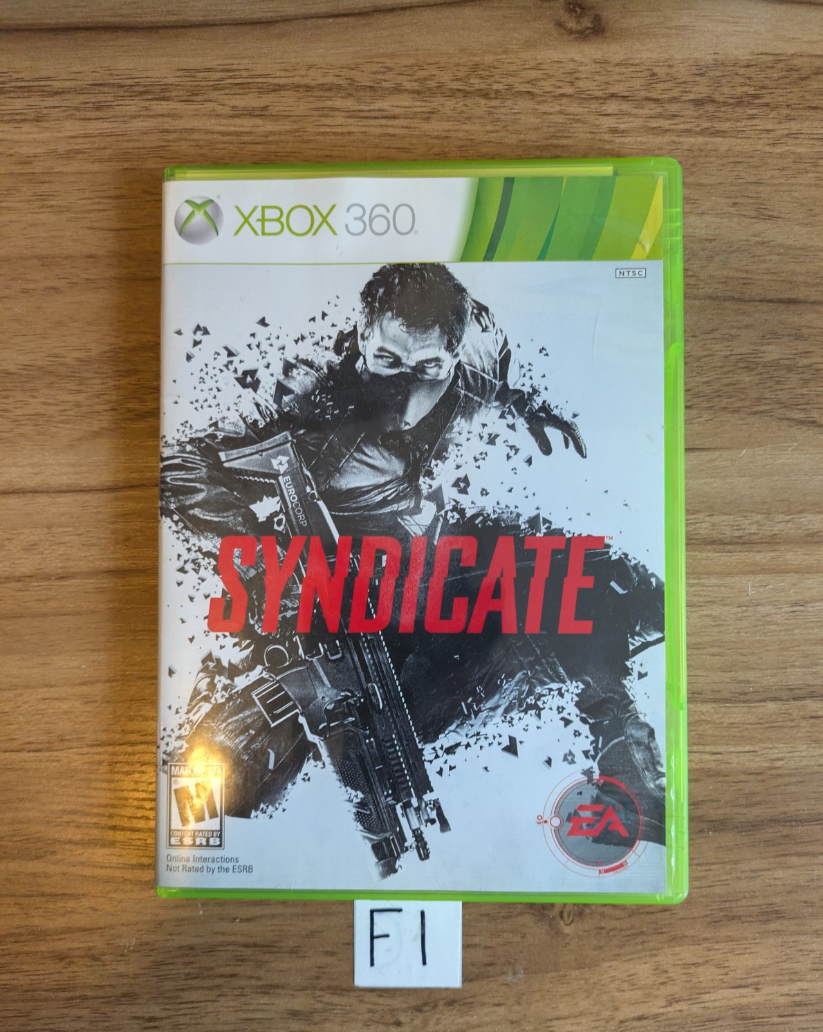 Syndicate (Microsoft Xbox 360, 2012) with Inserts