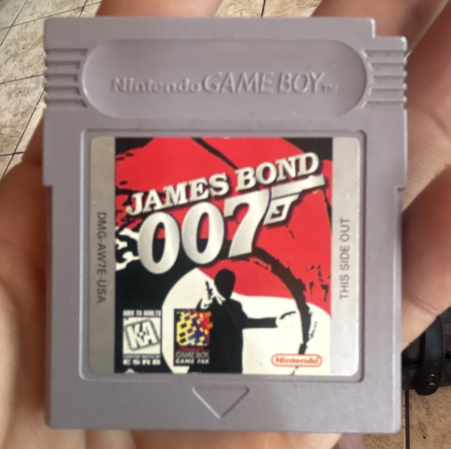 Nintendo Game Boy James Bond 007 Cartridge Only NTSC-U/C KA-Kids to Adults