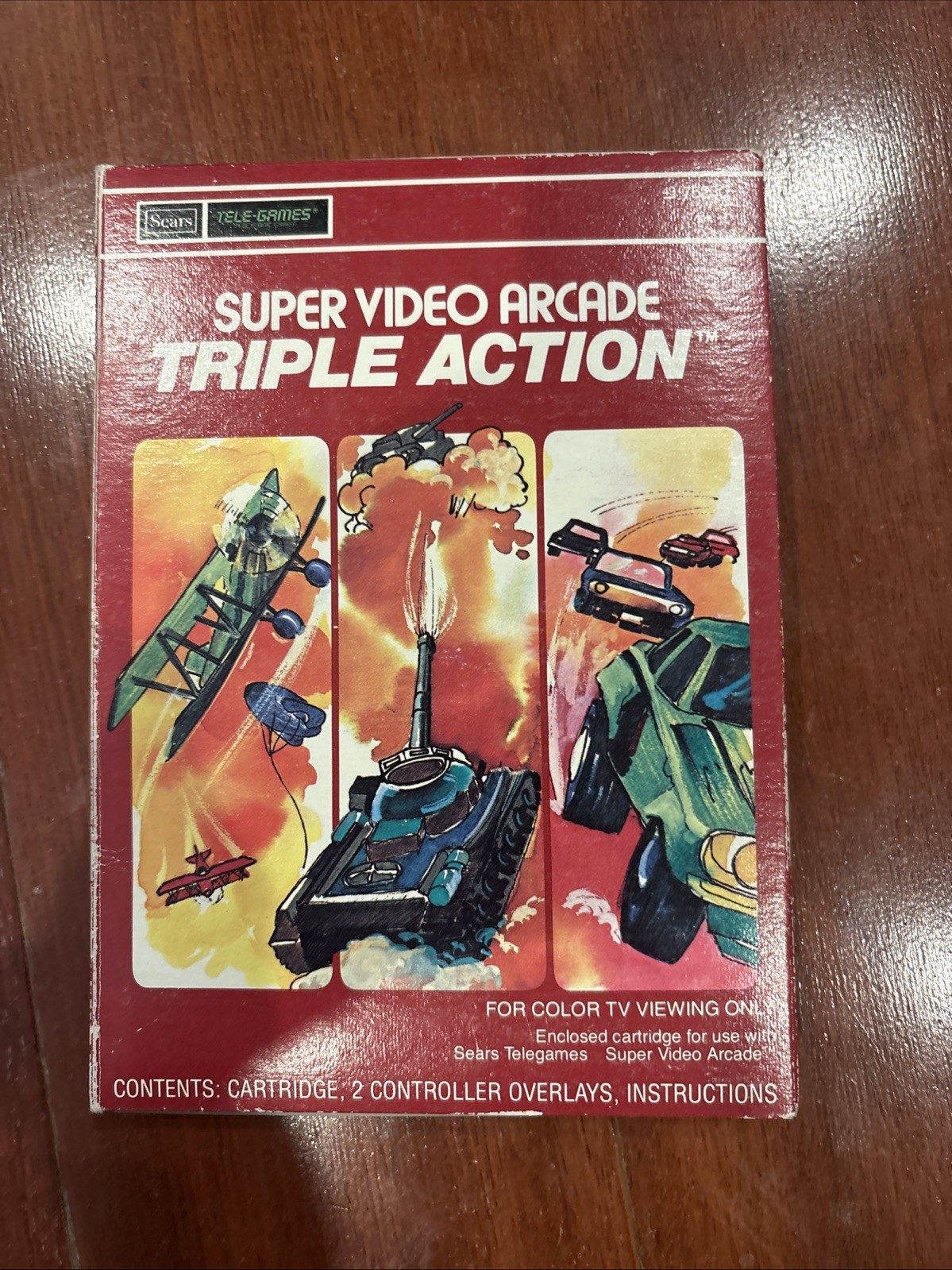Vintage Mattel Electronics Intellivision set of 8 Games
