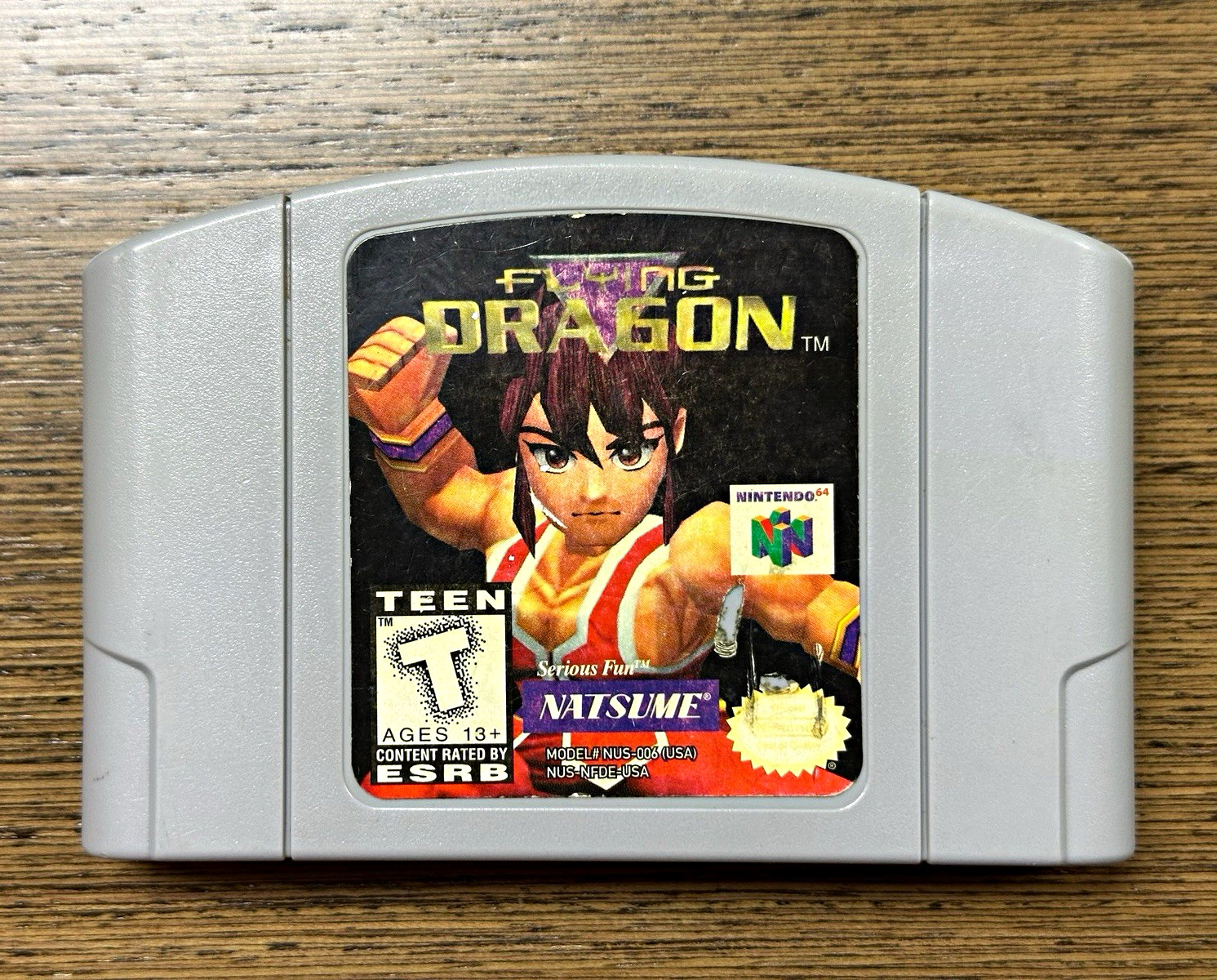 Flying Dragon Nintendo 64 N64 Game Cartridge Only NTSC-U/C T (Natsume)