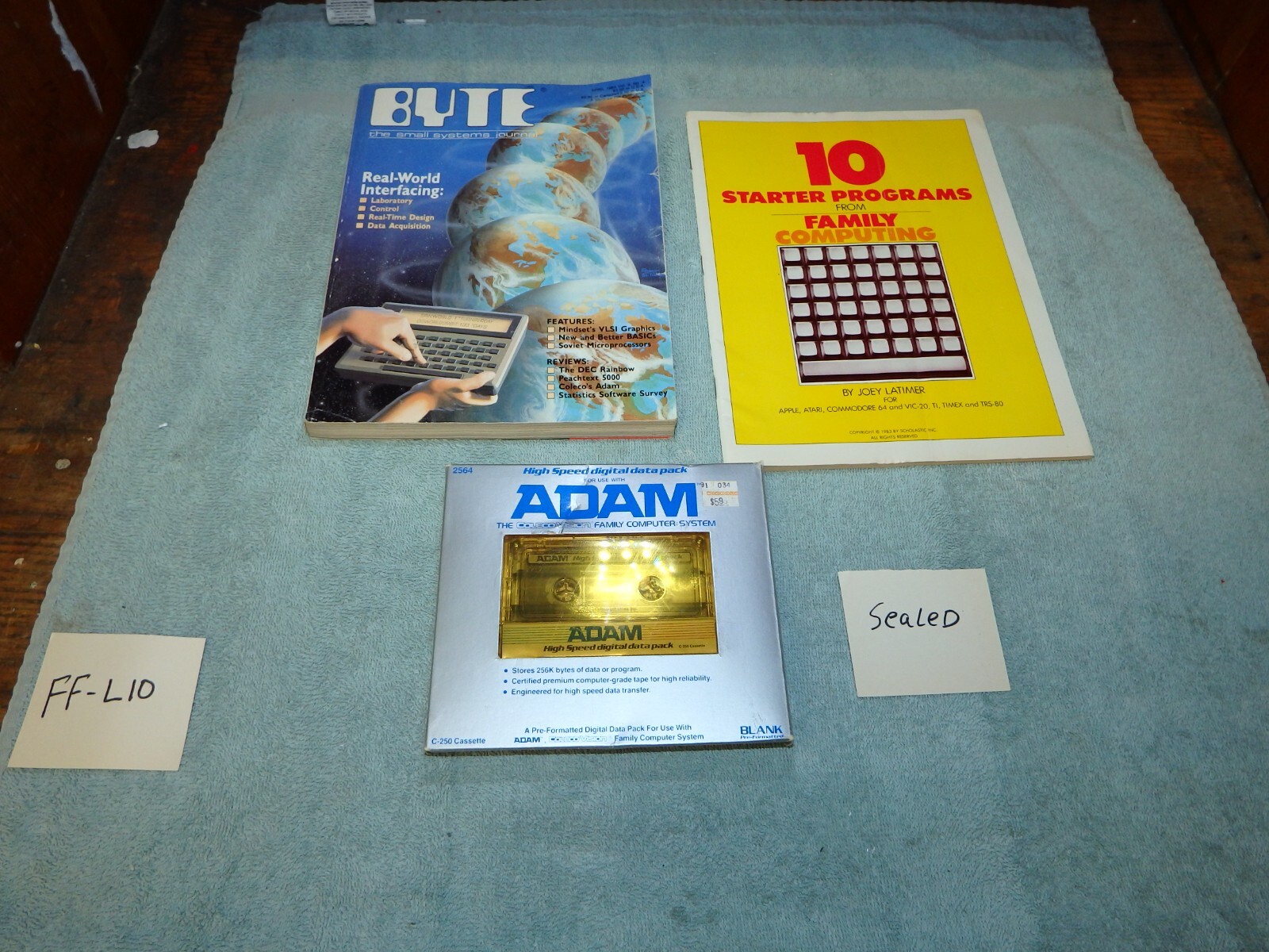 ColecoVision ADAM HIGH SPEED DIGITAL DATA PACK C-250 CASSETTE New Vintage Item