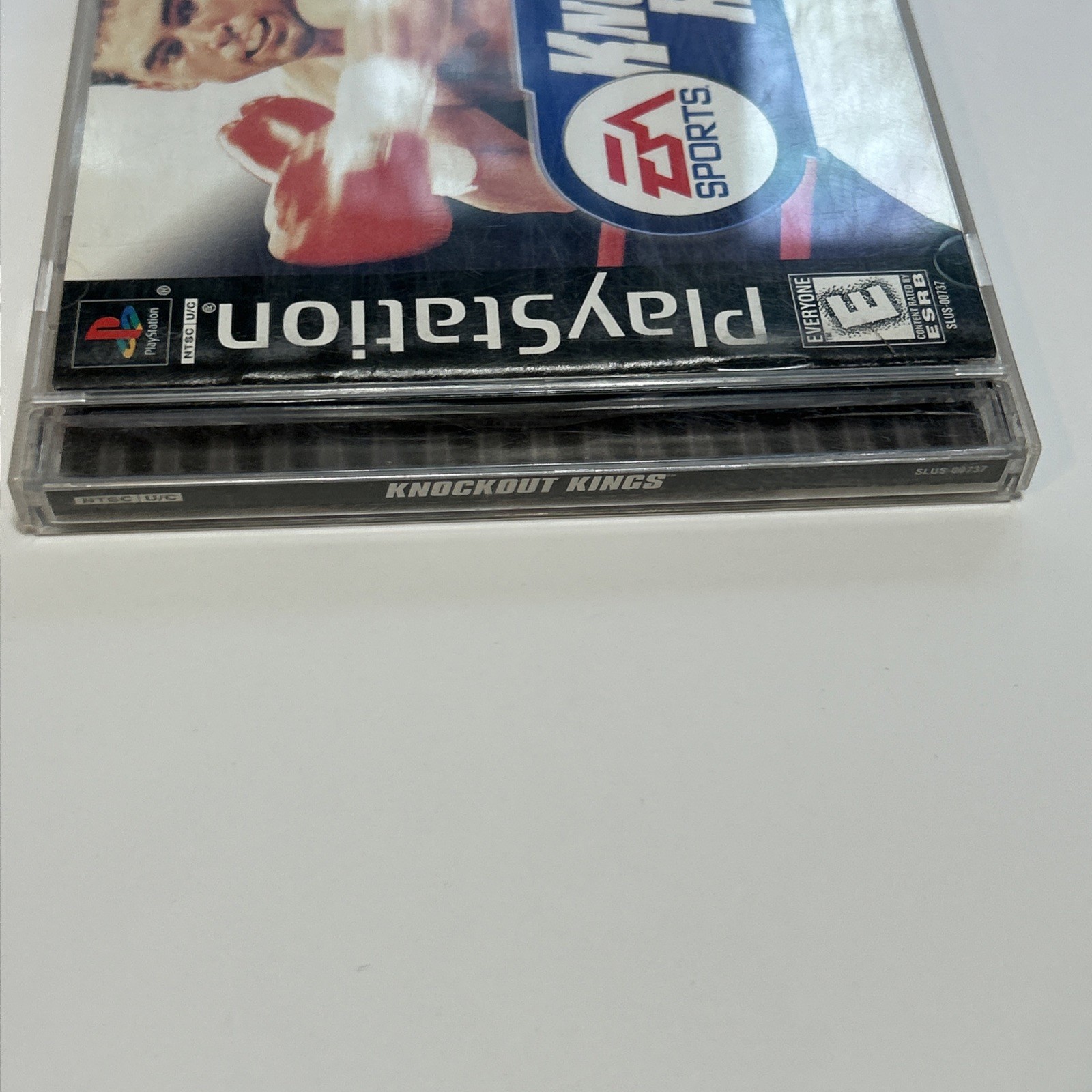 Knockout Kings 2000 Boxing PlayStation 1 PS1 Black Label REG CARD Complete!