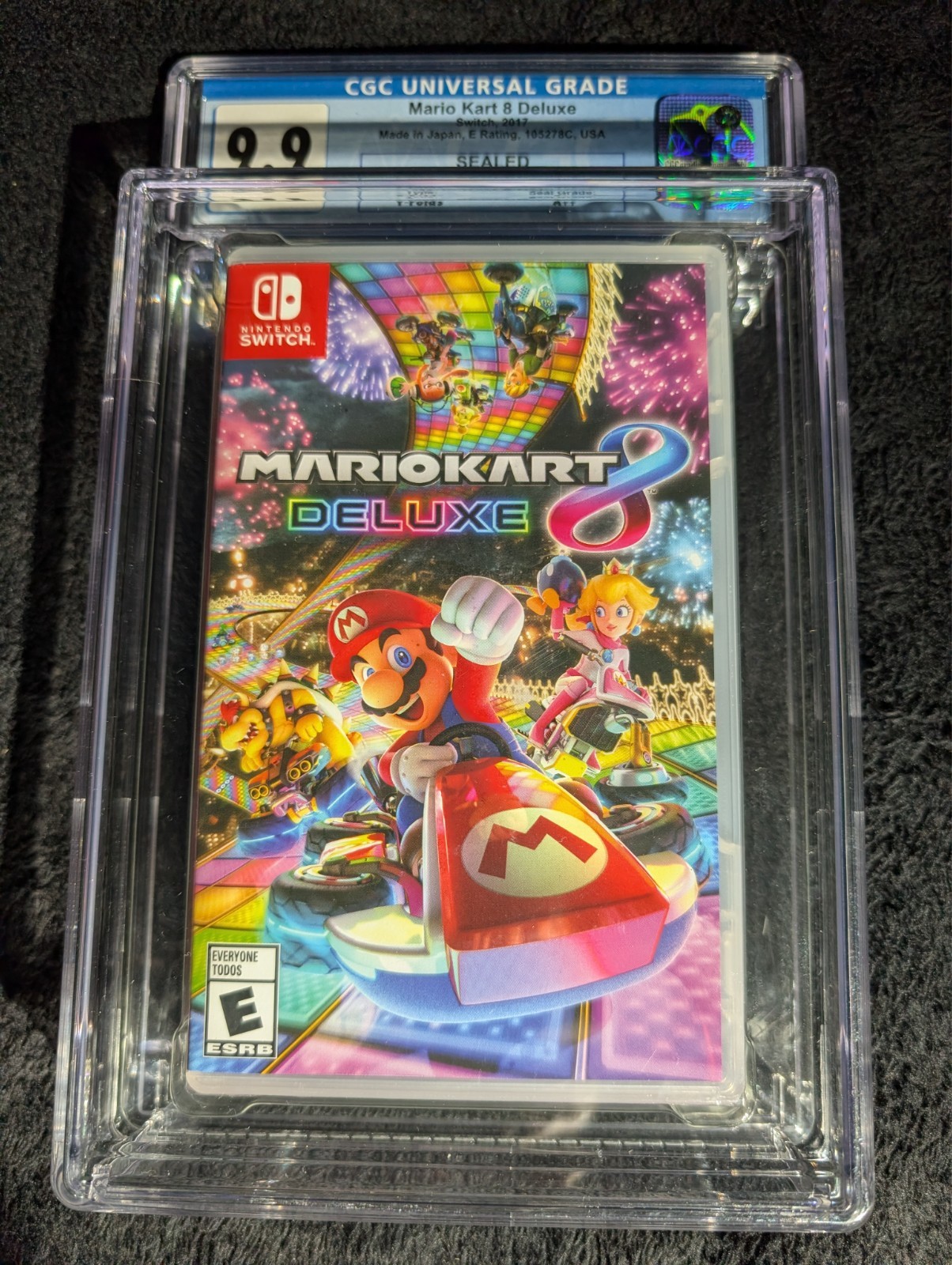 Mario Kart 8 Deluxe Nintendo Switch Graded Mint