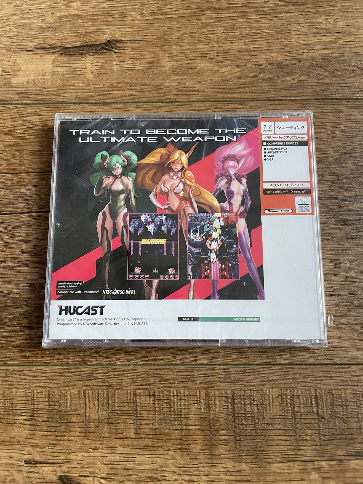 Ghost Blade (SEGA Dreamcast, 2015) Hucast Shmup Brand New Sealed Fast Ship