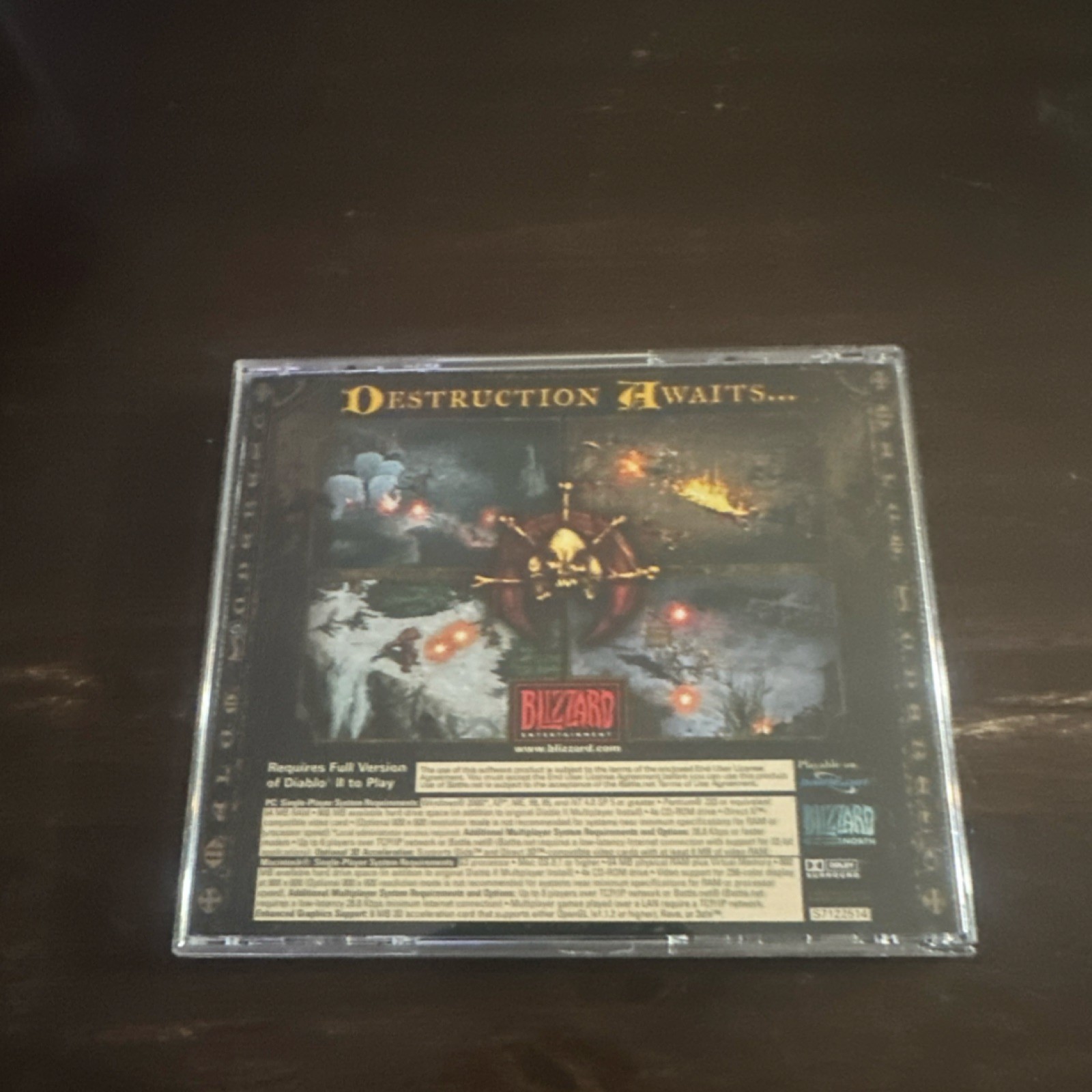 Blizzard Diablo II Lord of Destruction PC Diablo Series Expansion Pack, M Rated