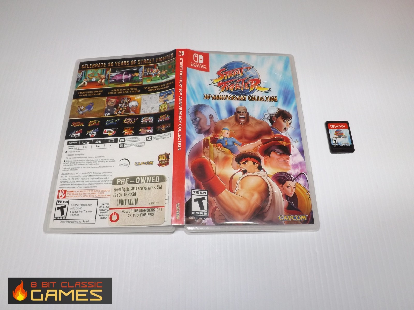 Street Fighter 30th Anniversary Collection COMPLETE – Nintendo Switch – 715a