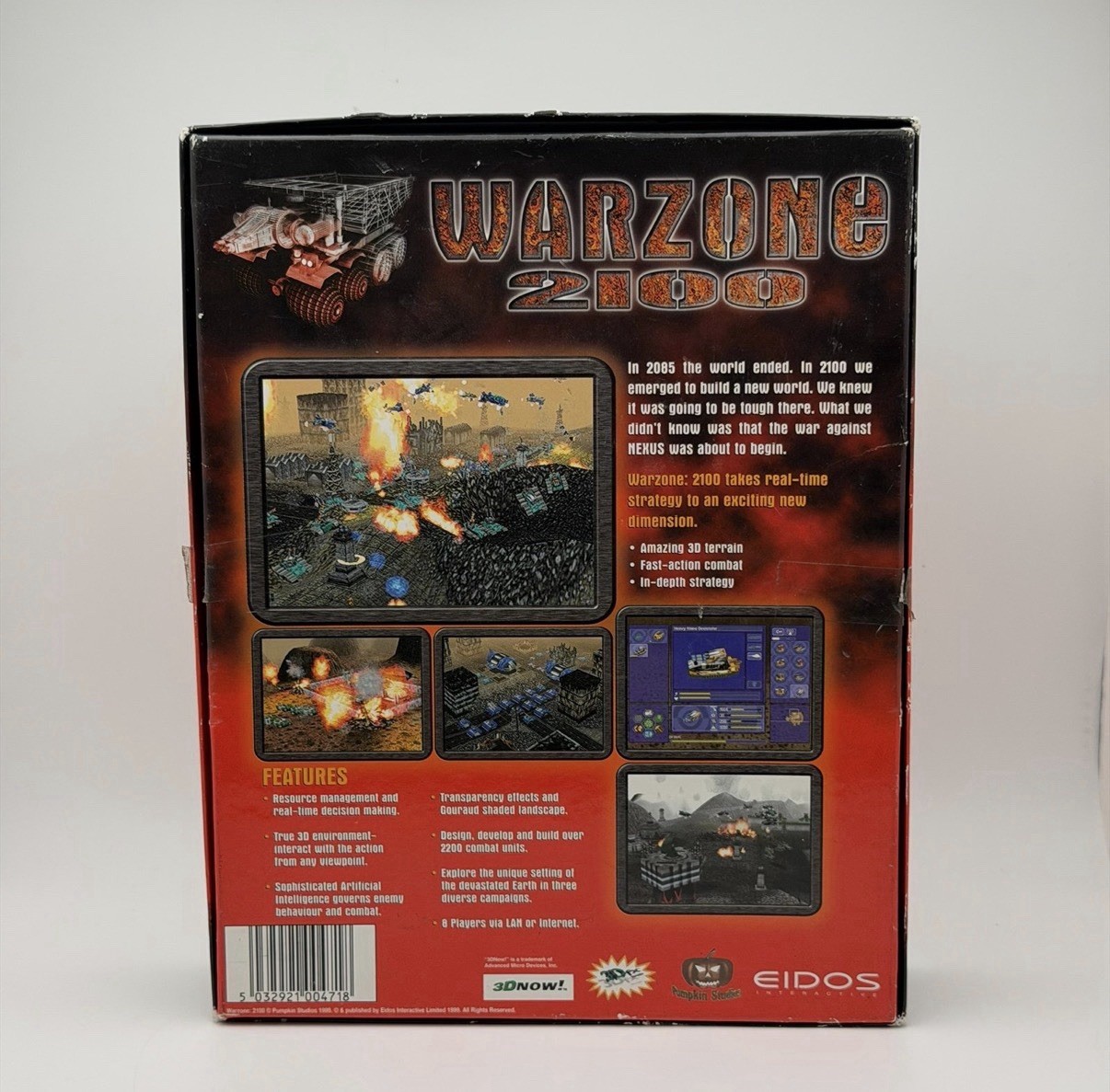 Warzone 2100 Big Box Edition PC 2 Disc Set