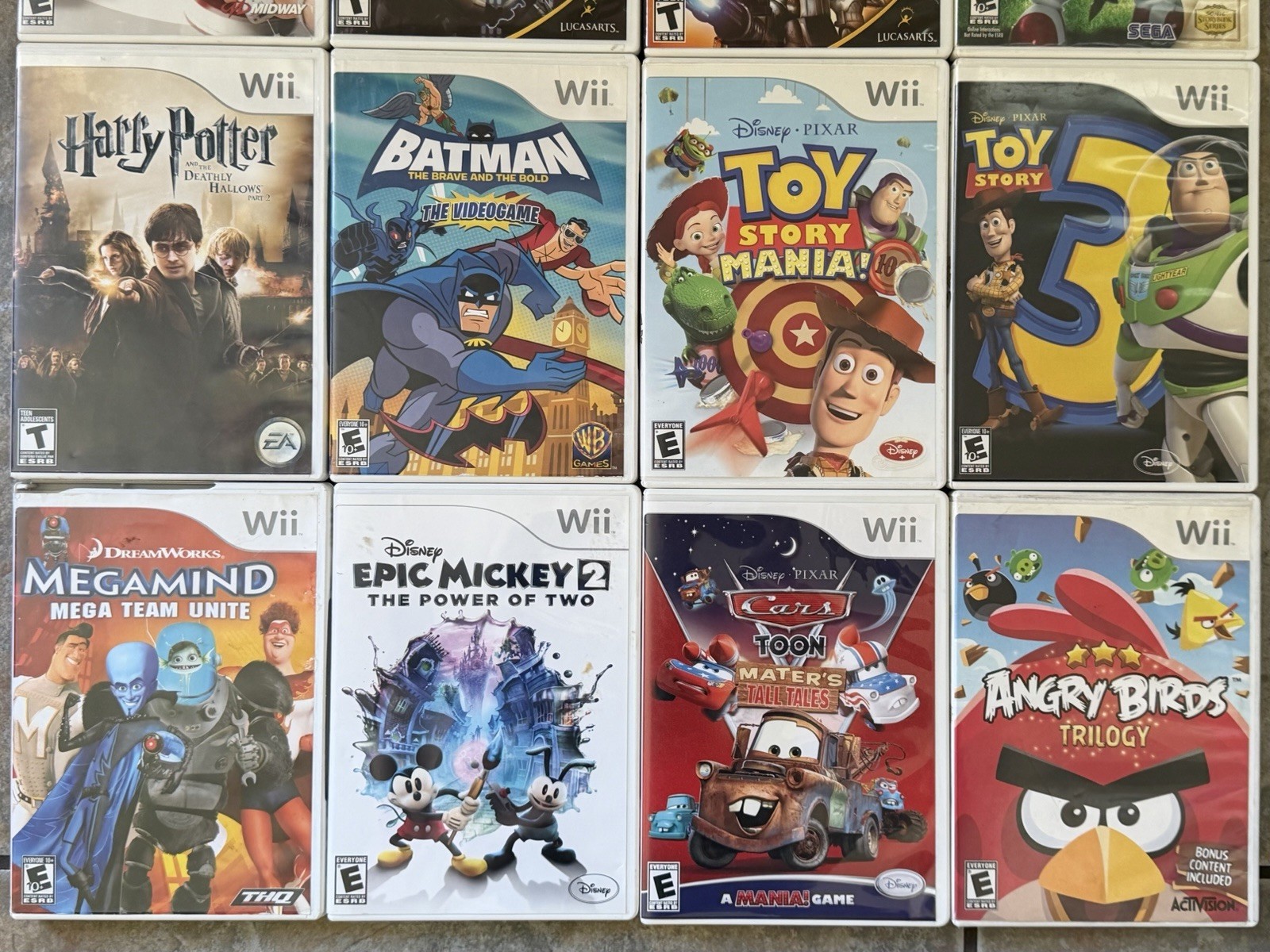 Various Nintendo Wii Games