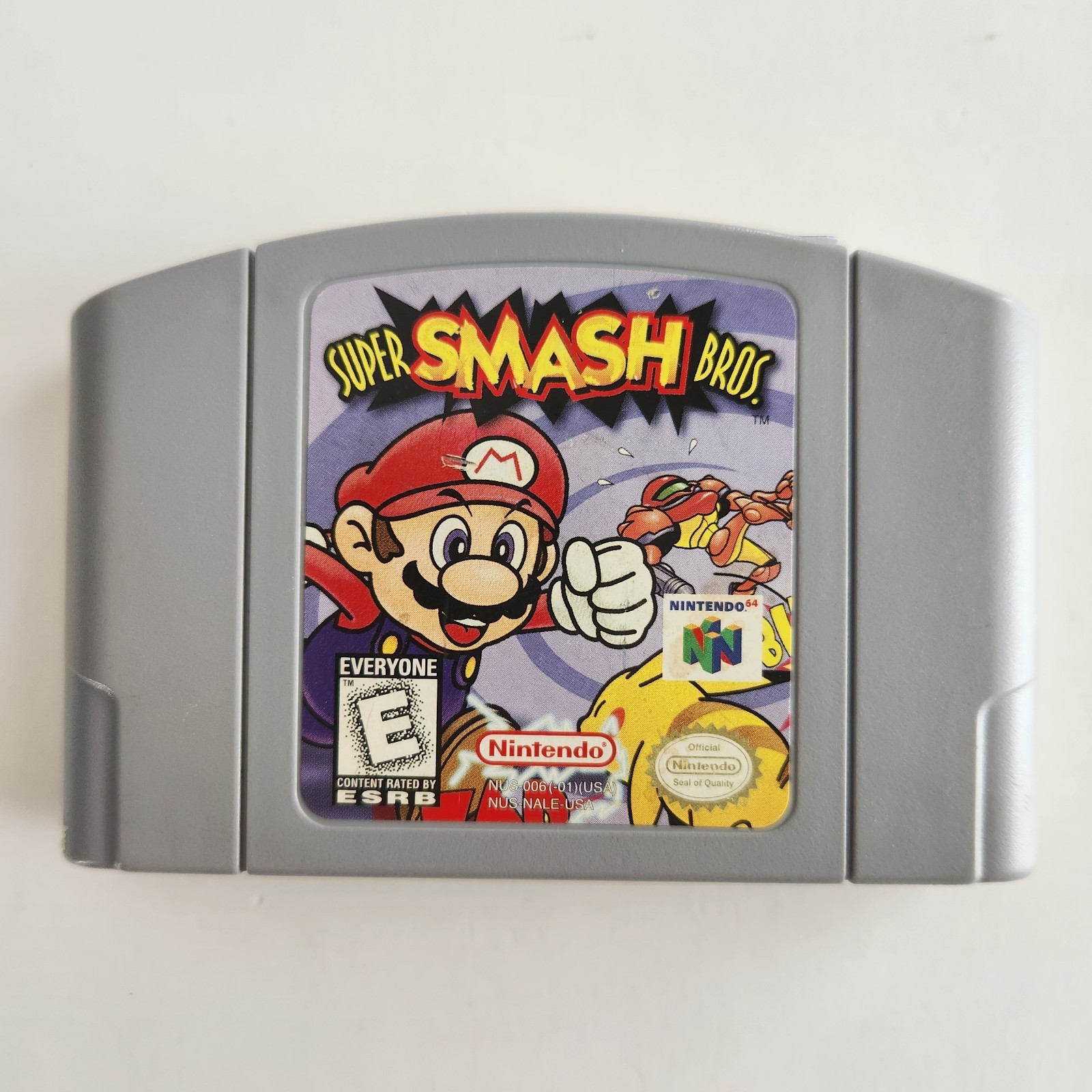 Super Smash Brothers (Nintendo 64 N64) Video Game Cartridge