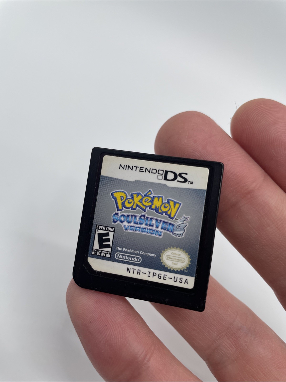 Pokemon HeartGold & SoulSilver Nintendo DS Lot Of 2 Games Authentic Games Only