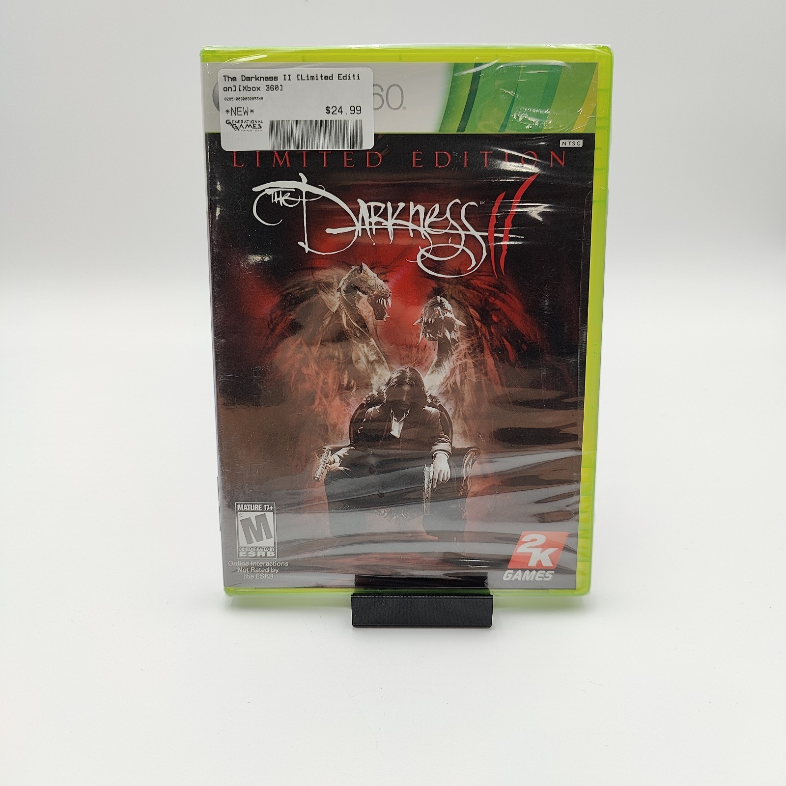 2K Games The Darkness II Limited Edition Xbox 360 2012 Shooter Co-Op Mature