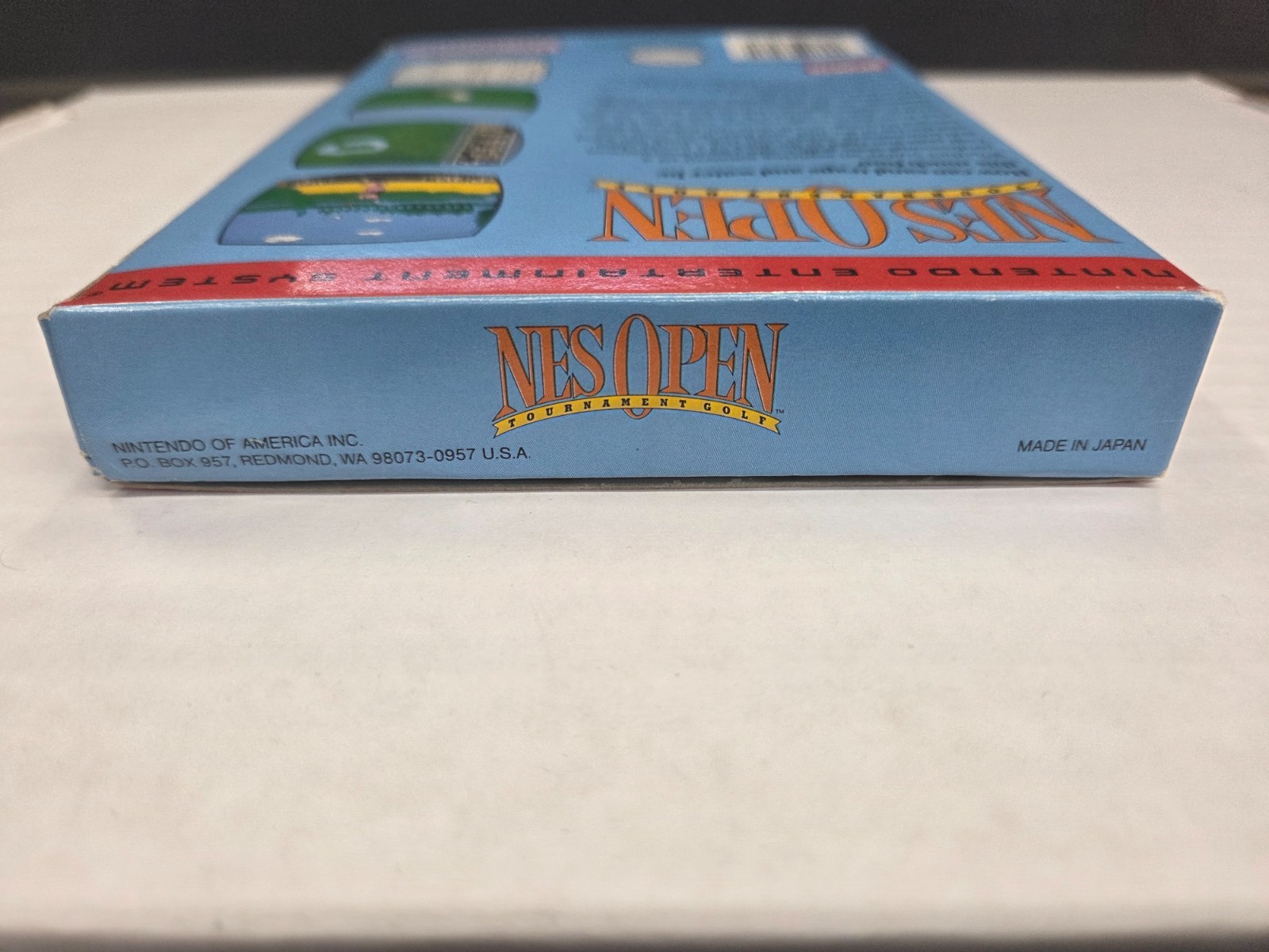 CIB NES Open Tournament Golf (Nintendo Entertainment System, NES, 1991) – Tested