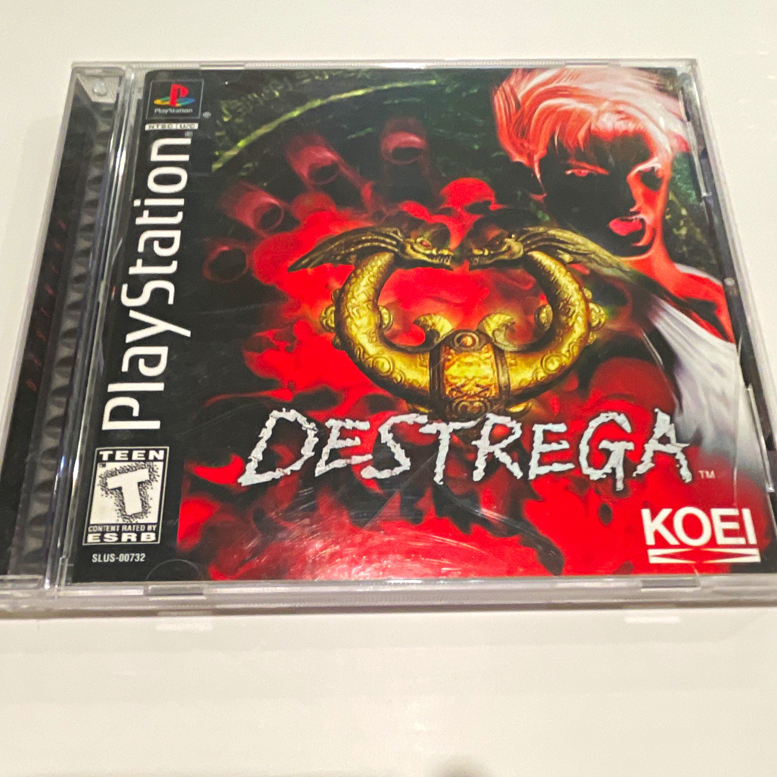 KOEI Destrega (PS1) Fighting Game NTSC-U/C T-Teen Manual Included