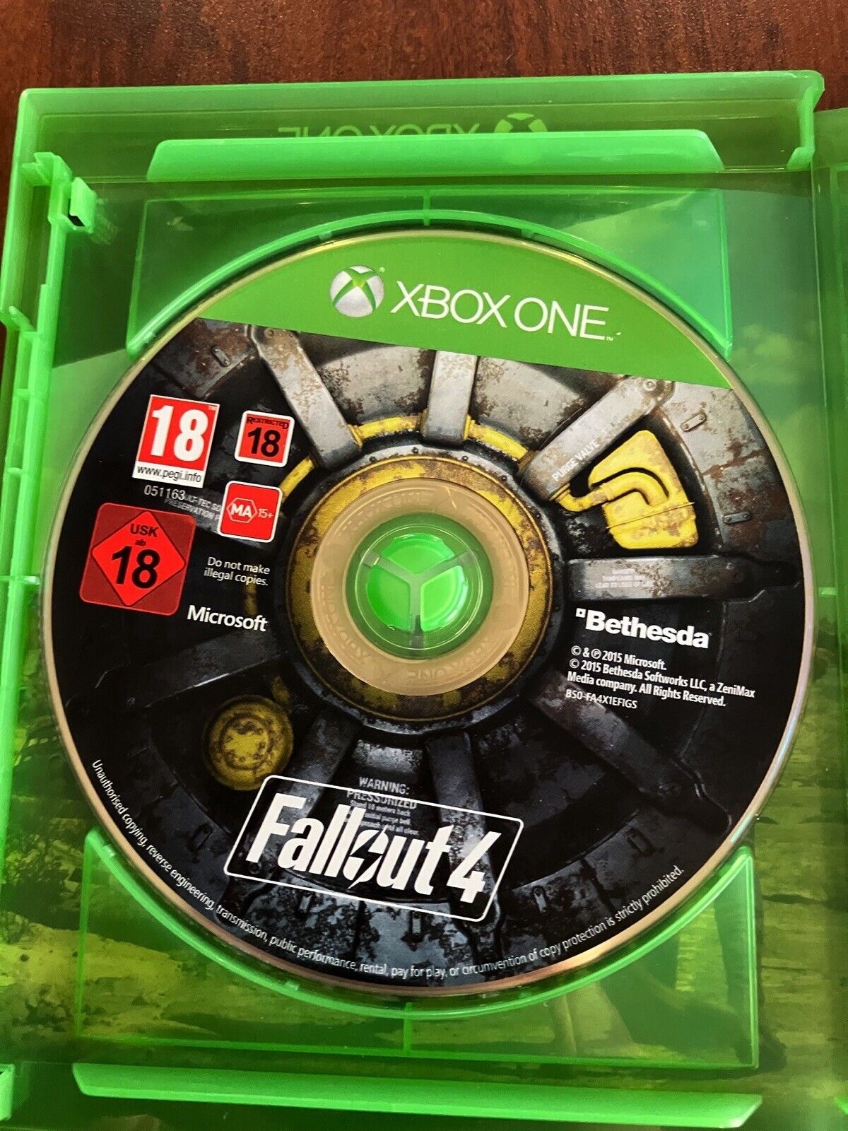 Fallout 4 Xbox One PEGI 18 Bethesda Open World RPG Action Adventure Video Game