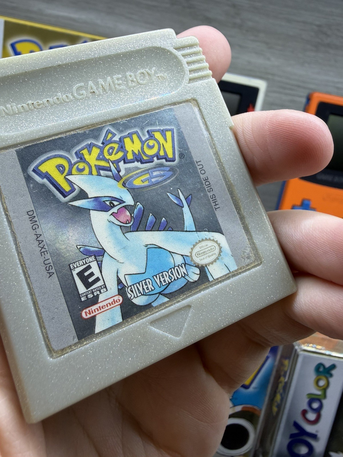 Pokemon Silver Version Complete in Box (Nintendo Game Boy Color, 2000)
