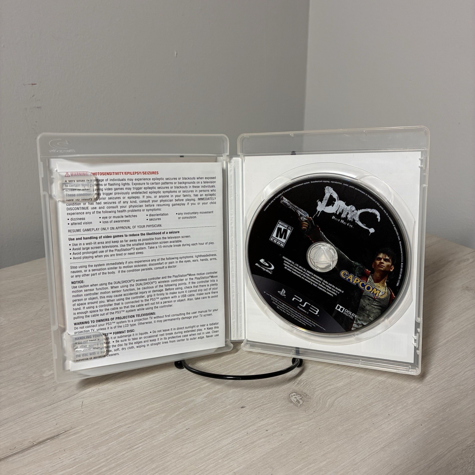 DmC Devil May Cry PS3 Capcom 2013 Action Hack And Slash Sony PlayStation 3 Game