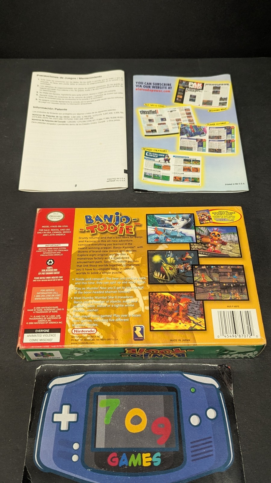 Banjo-Tooie (Nintendo 64, 2000) N64 BOXED IN W/BOX