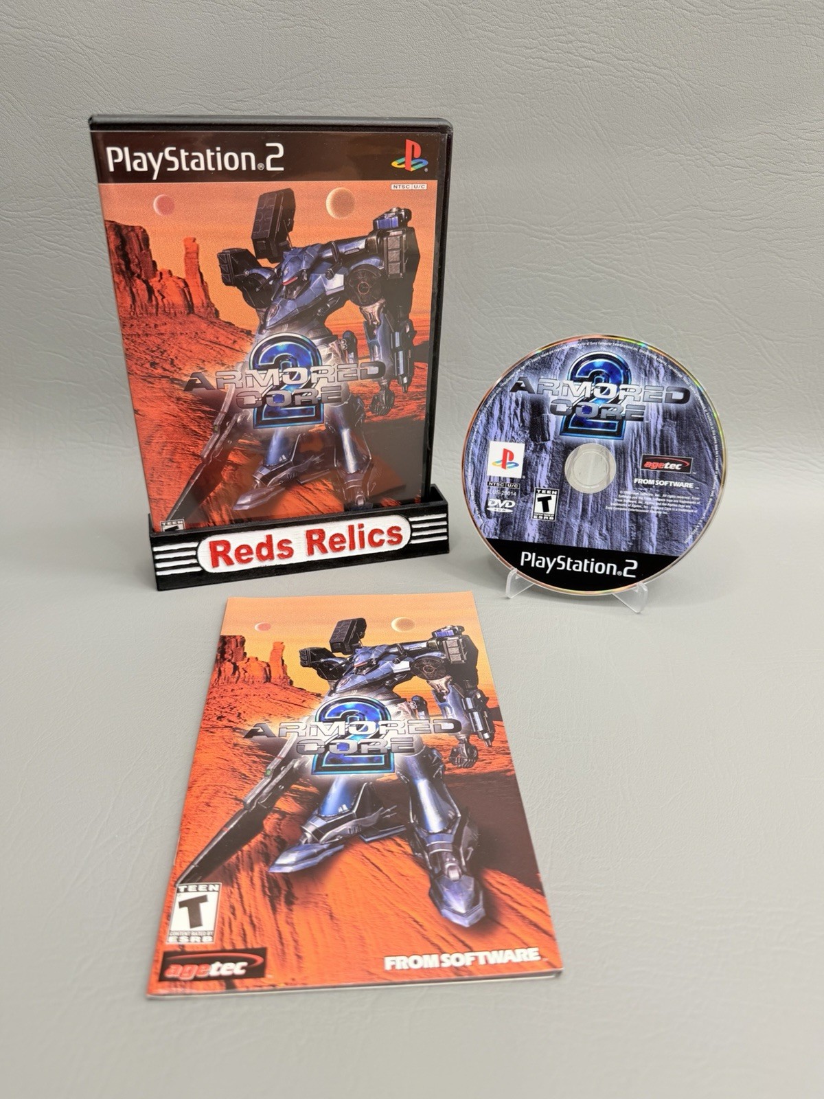 Armored Core 2 (Sony PlayStation 2, 2000) CIB Complete Mint Condition