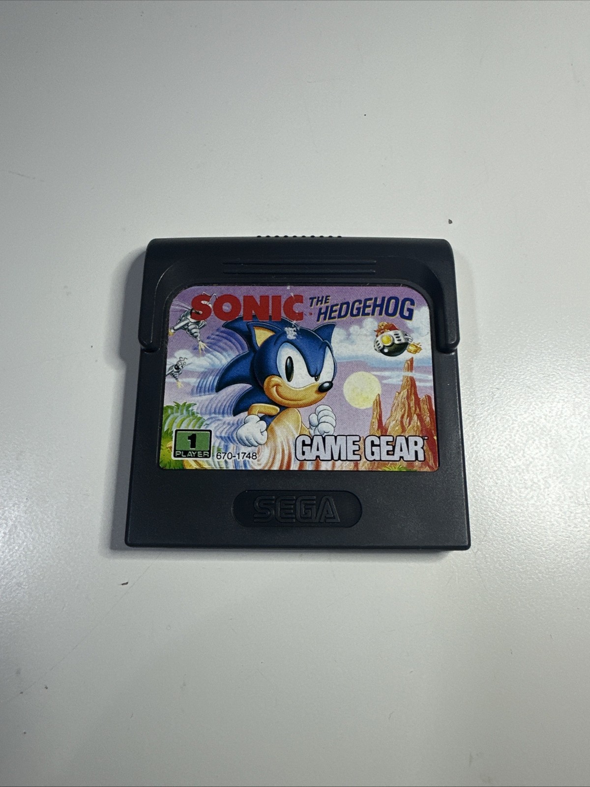 Sonic the Hedgehog (Sega Game Gear, 1991) Cart Tested