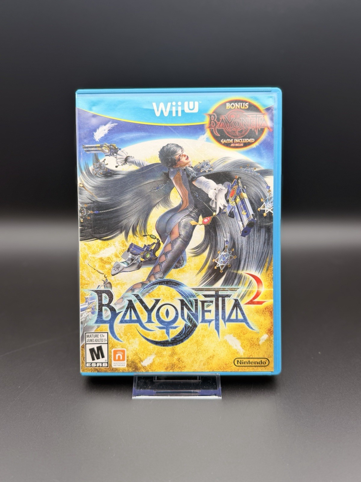 Bayonetta 2 Nintendo Wii U + Bayonetta 1 Bonus Complete CIB Authentic