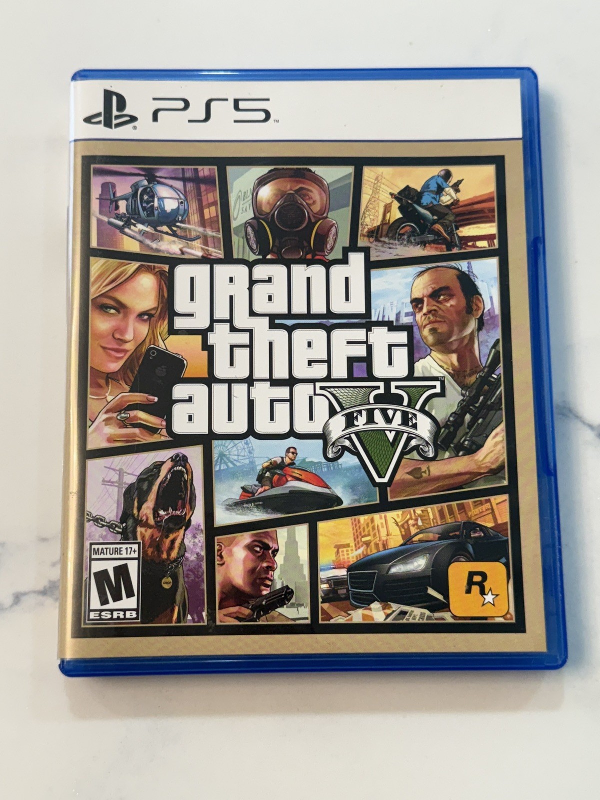 Grand Theft Auto GTA 5 Standard Edition (Sony PlayStation 5, 2022)