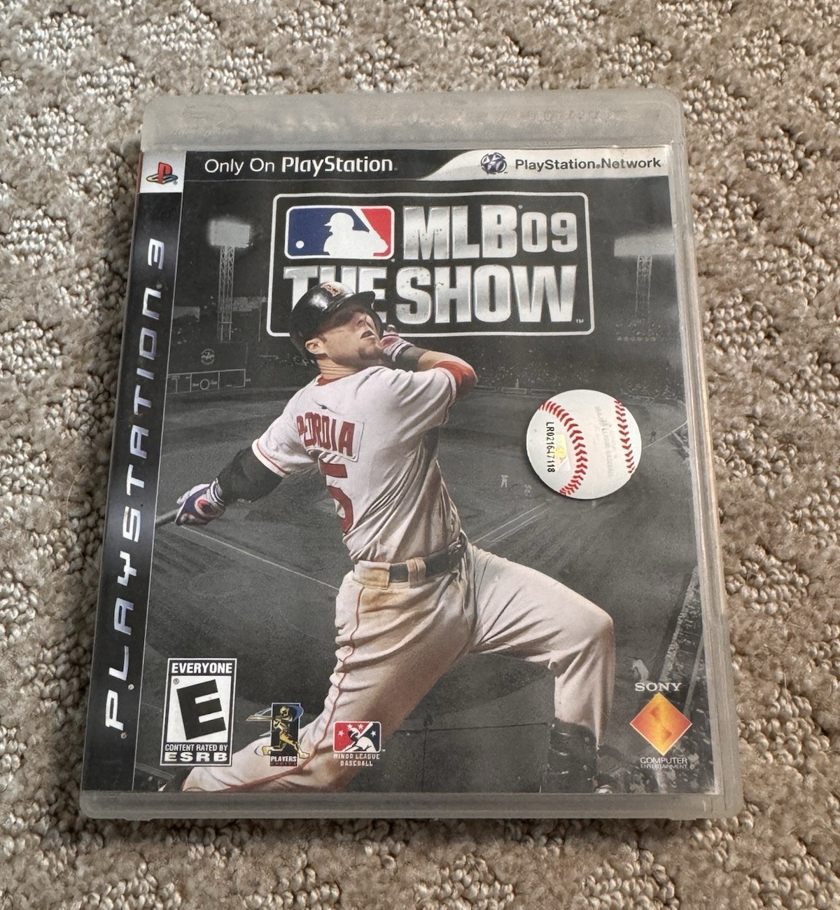 Sony MLB 09: The Show Sony PlayStation 3 PS3 2009 Complete Manual Multiplayer