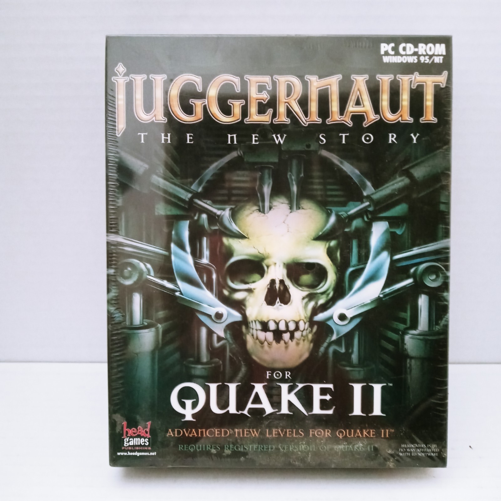 Juggernaut The New Story For Quake II Big Box Retail New Sealed PC CD-ROM