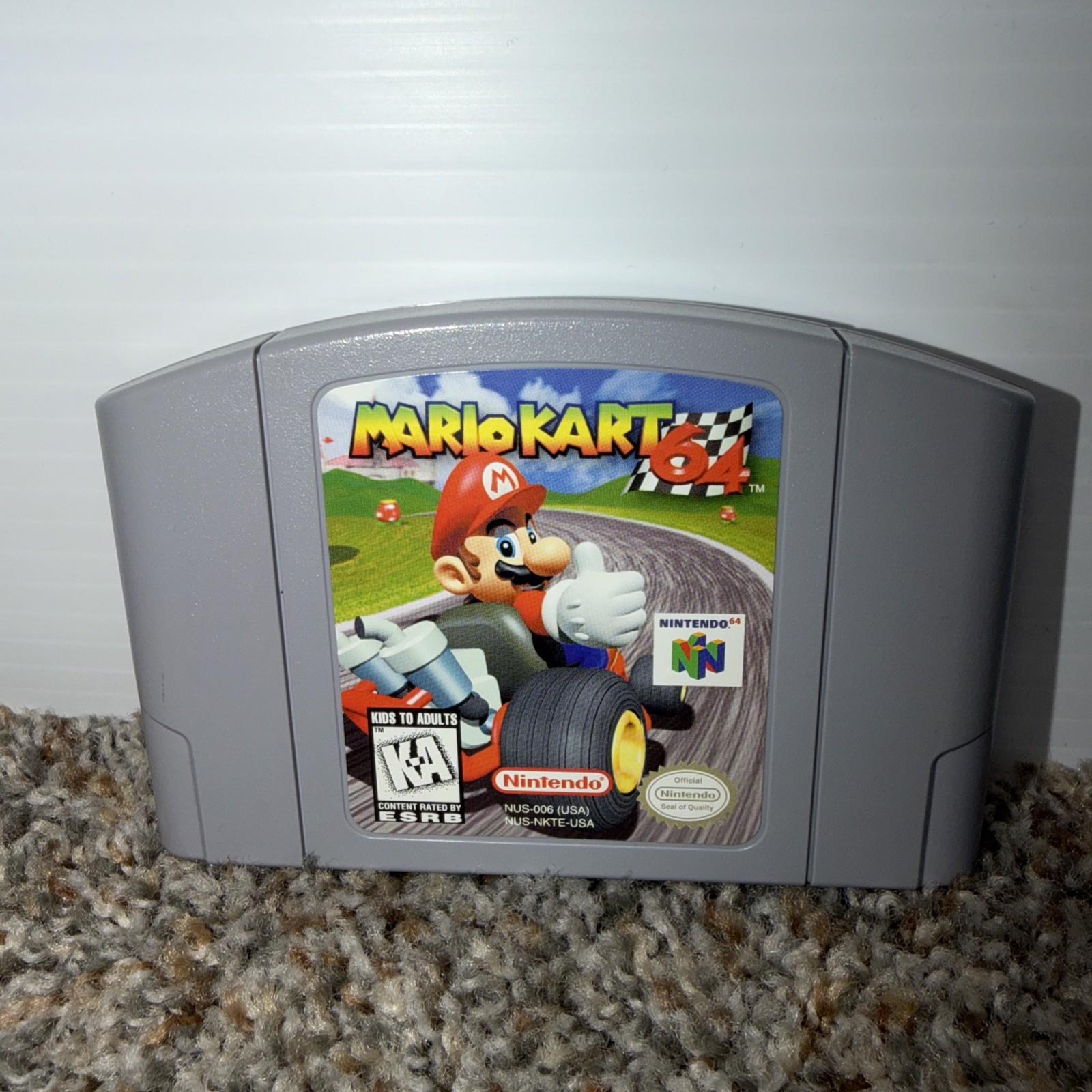 Mario Kart 64 – Nintendo 64 – Authentic Cartridge
