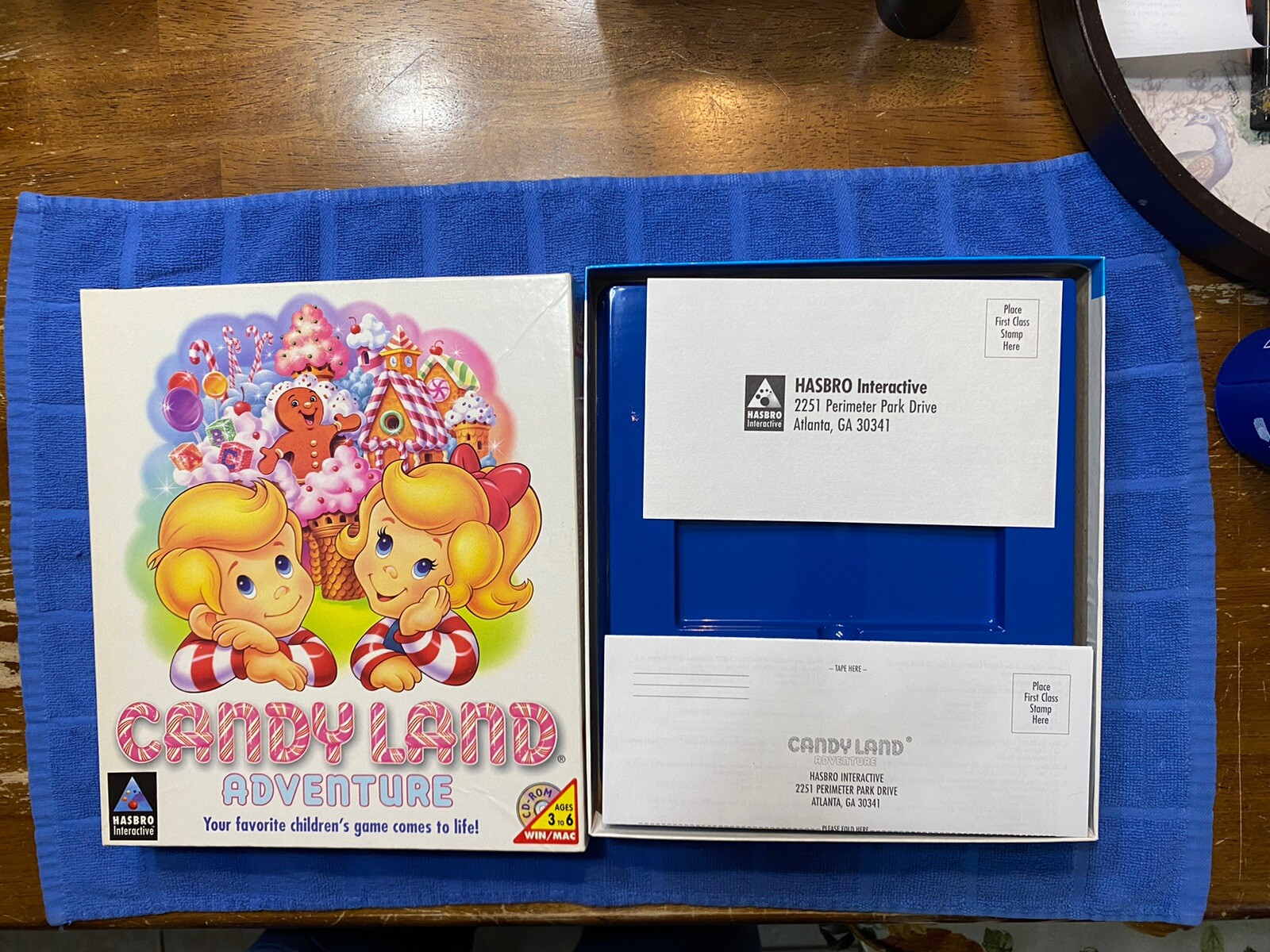Hasbro Interactive Candyland Adventure Game CD-ROM 96 Complete With Box&Instruct