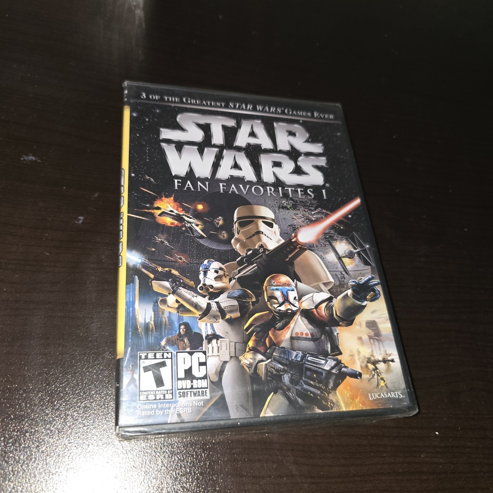 Star Wars Fan Favorites I (PC DVD-ROM, 2010) LucasArts Video Game NEW! / SEALED