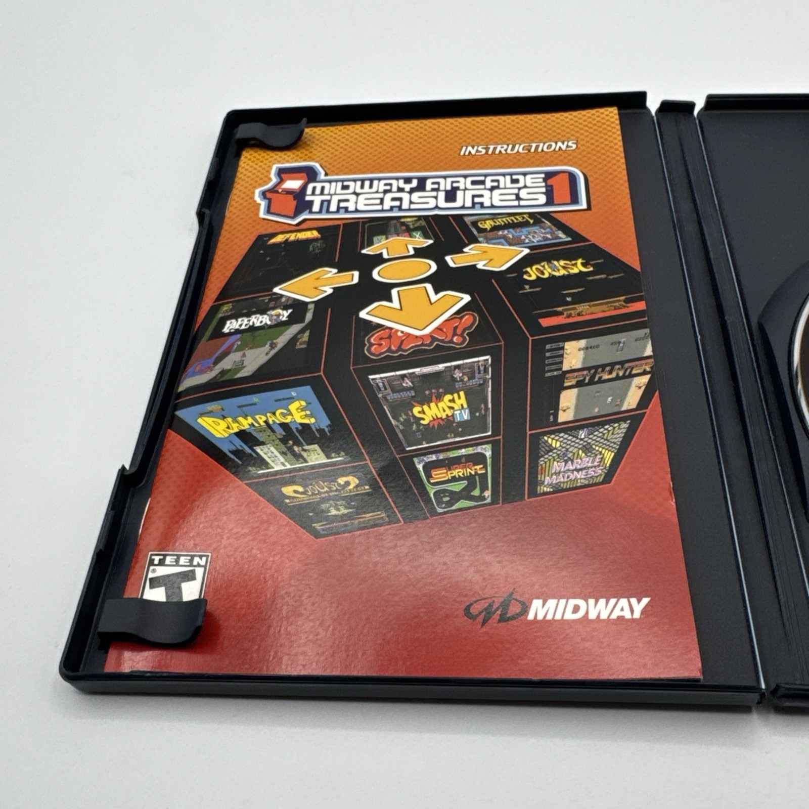 Midway Arcade Treasures 1 (Sony PlayStation 2 PS2 2003) COMPLETE CIB Tested +Reg
