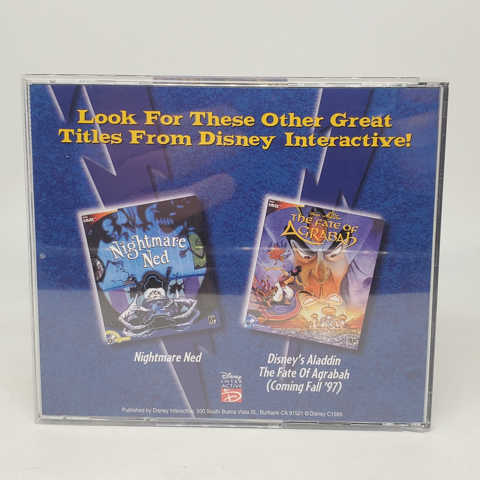 Hercules Disney Interactive PC CD-ROM Windows 95 Game CIB Good Condition
