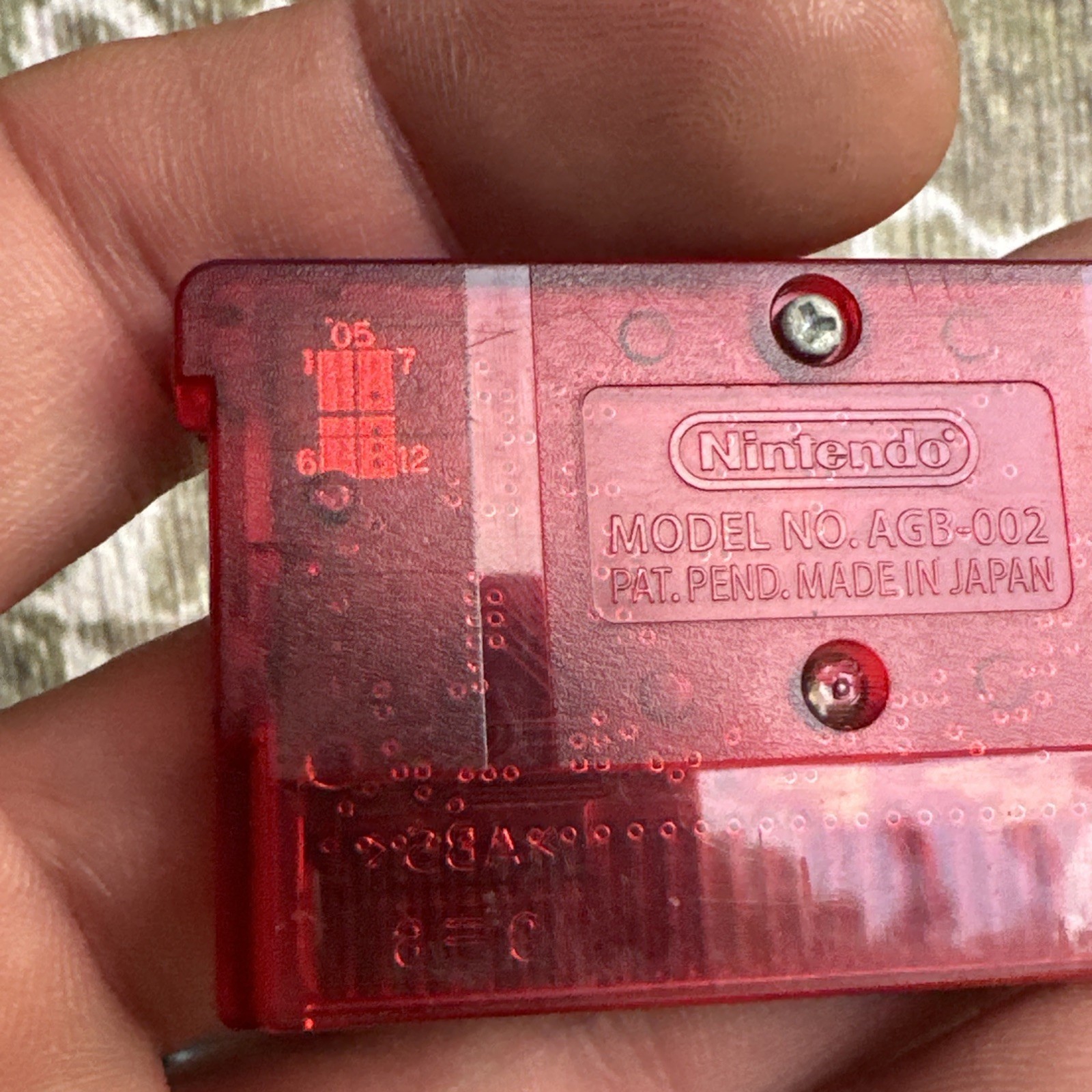 Pokémon: Ruby Version (Authentic, Tested, Dry Battery)