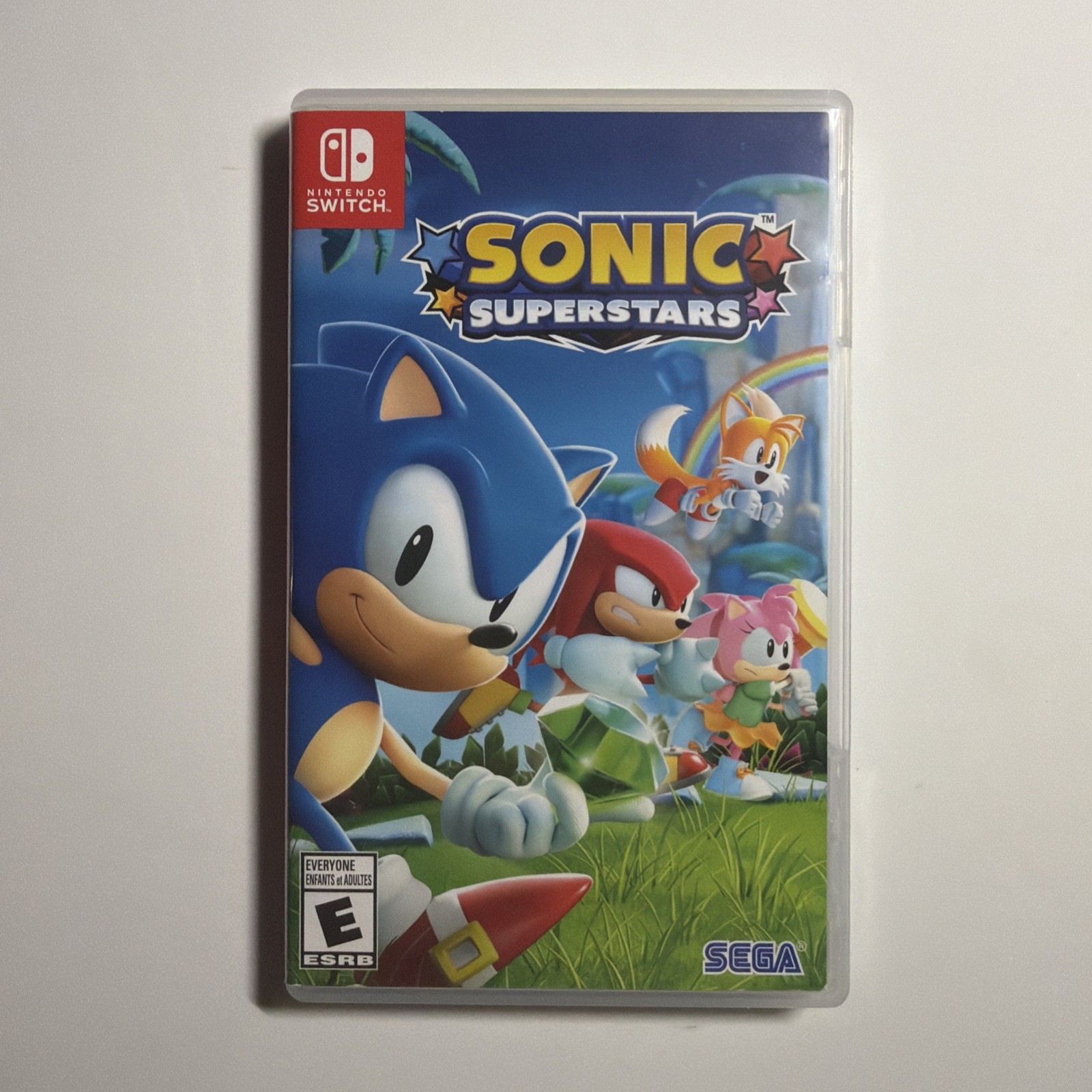 SEGA Sonic Superstars Nintendo Switch – Multiplayer, Manual Included DESCRIPTION