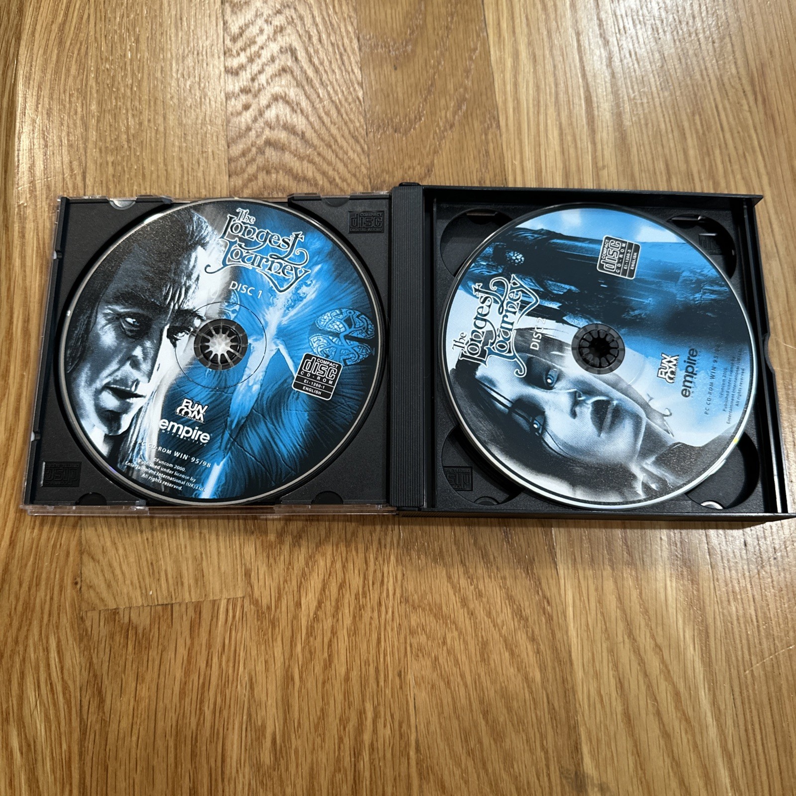 The Longest Journey PC CD ROM Funcom Empire Interactive – Complete Big Box